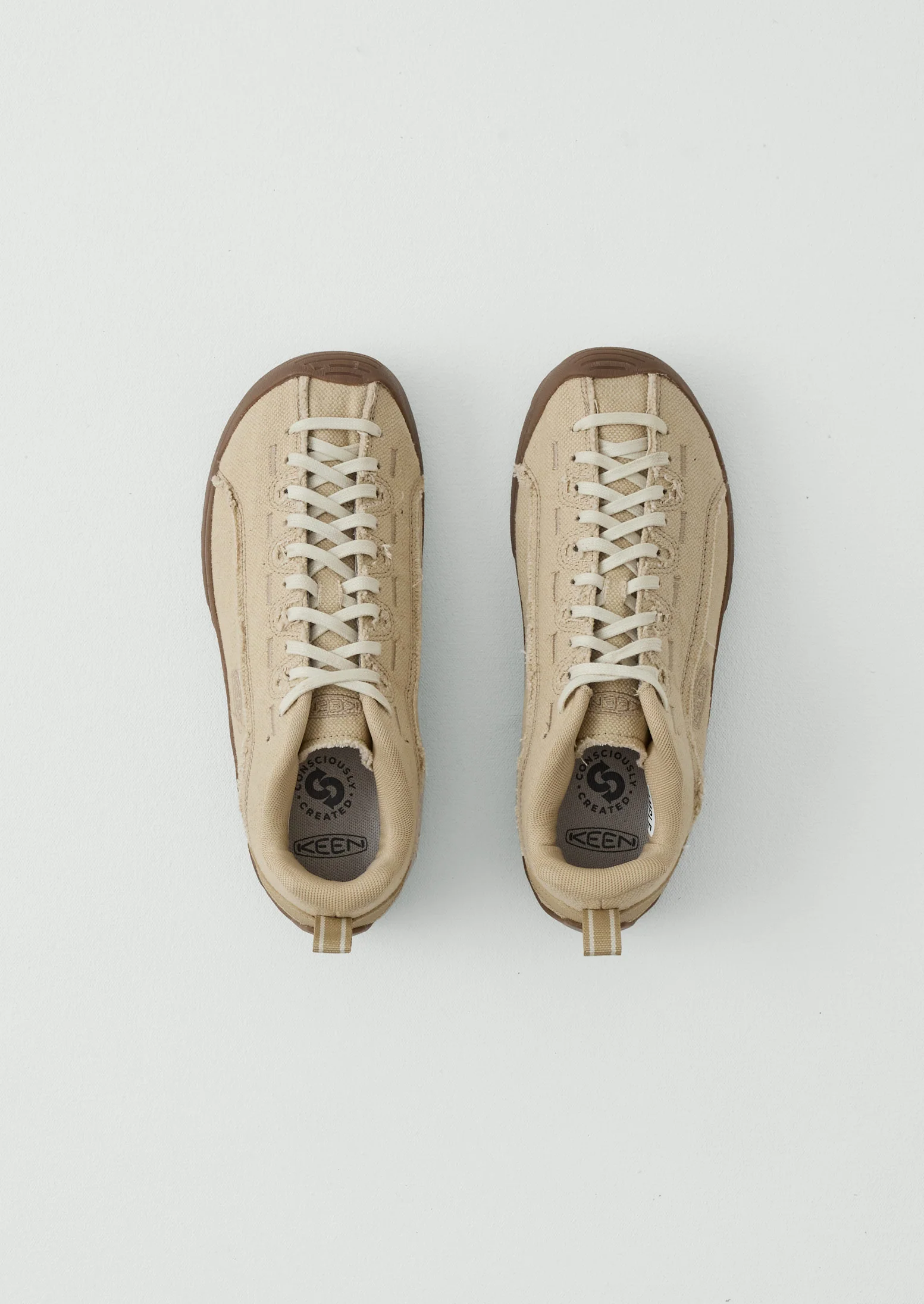 Keen Jasper Split Canvas Trainers | Safari - Image 3
