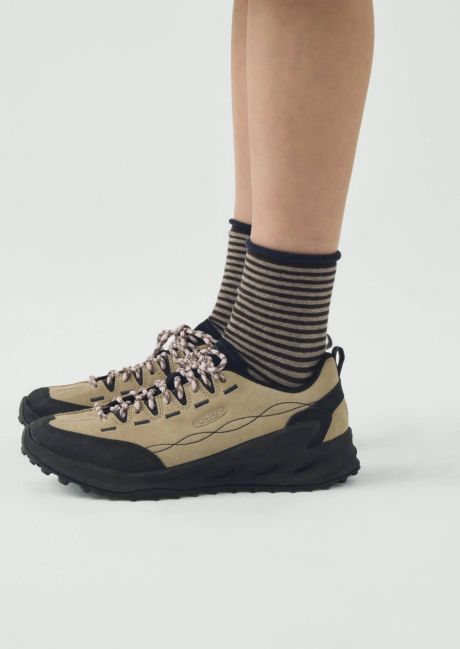 Keen Jasper Zionic Suede Trainers | Safari - Image 3