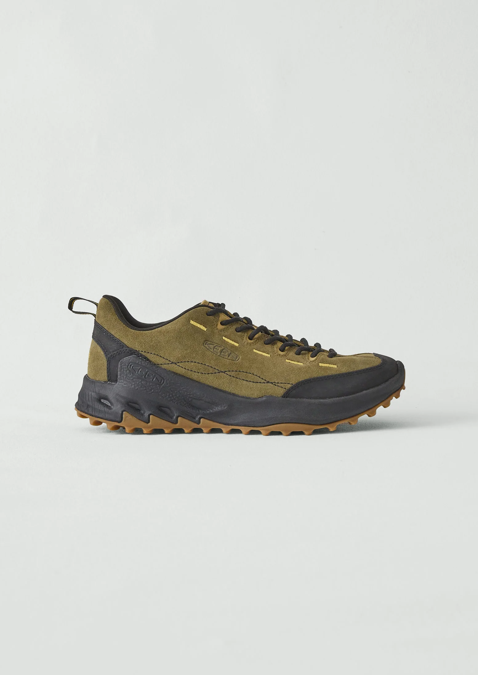 Keen Jasper Zionic Trainers | Dark Olive/Khaki - Image 2