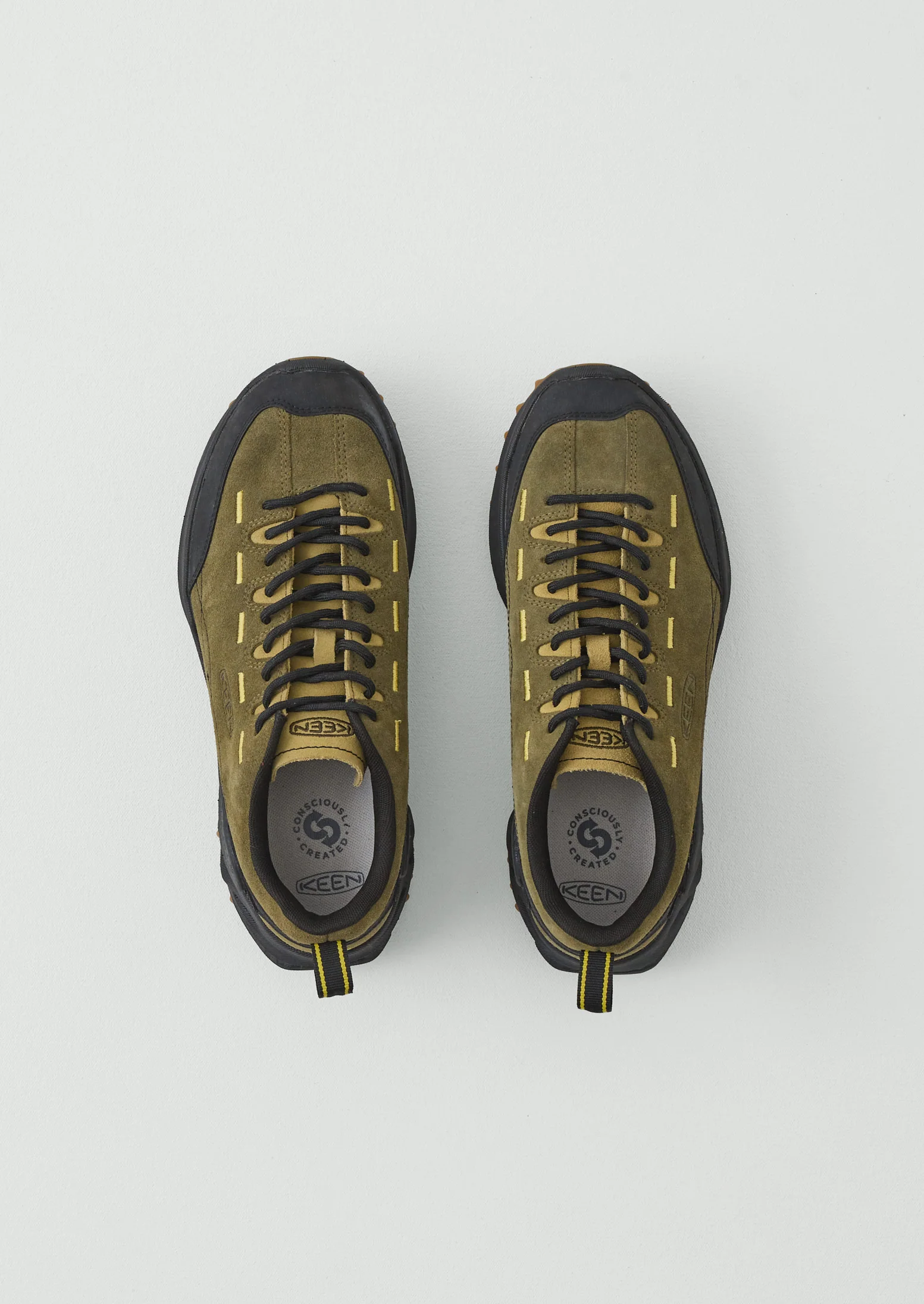 Keen Jasper Zionic Trainers | Dark Olive/Khaki - Image 5