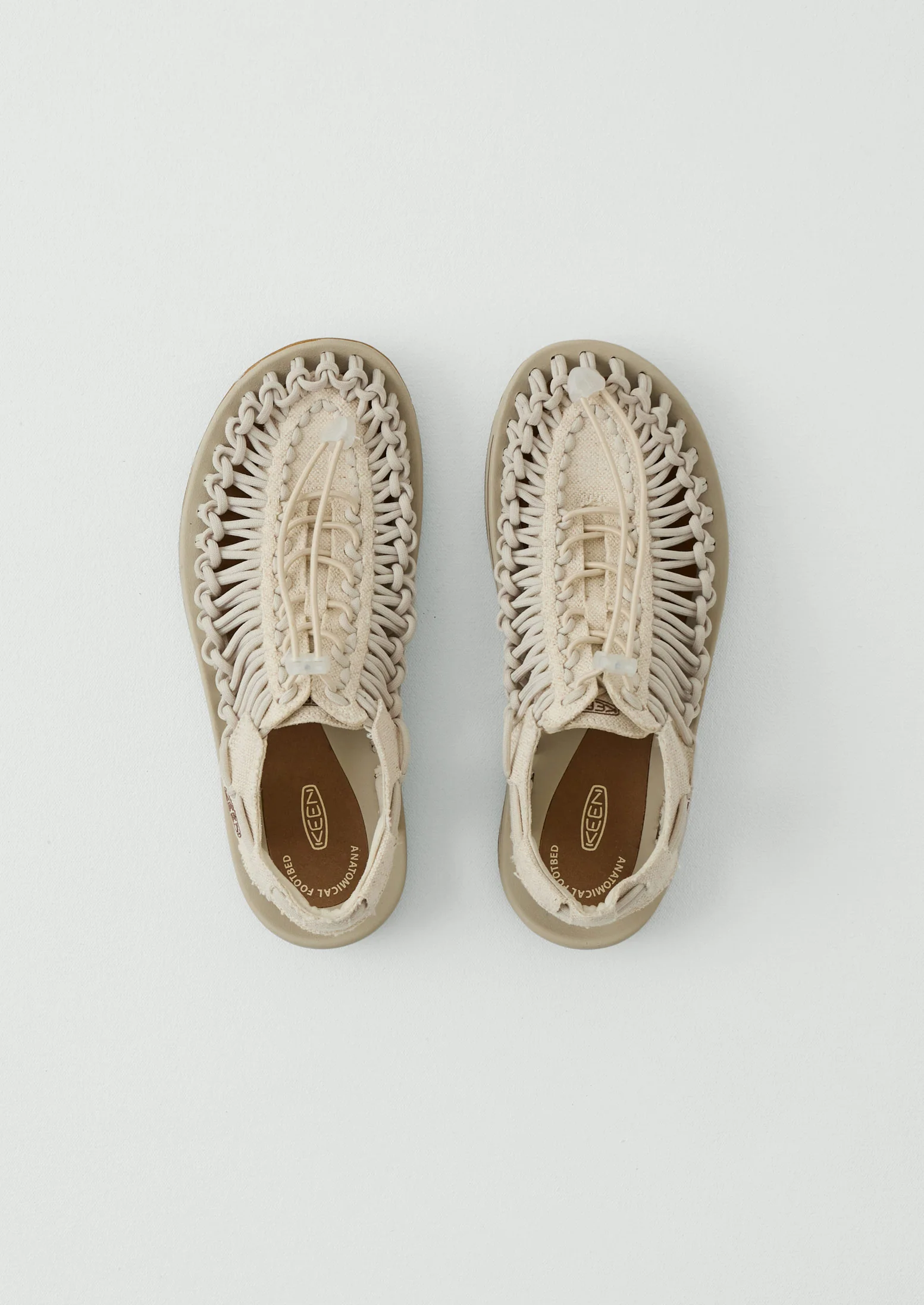 Keen Uneek Canvas Sandals | Natural/Birch - Image 4