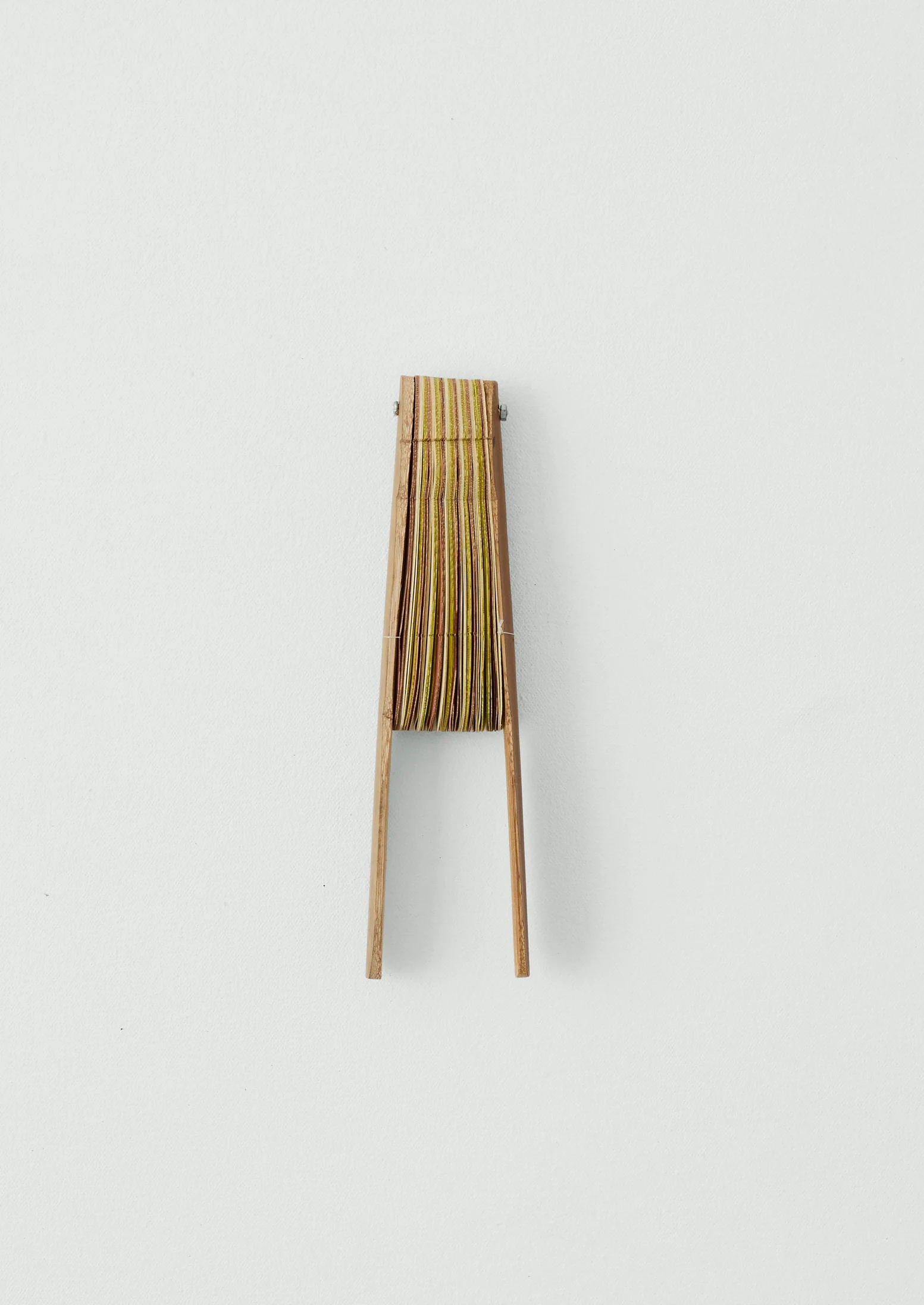 Khmer Fan | Carmine Red/Yellow - Image 3