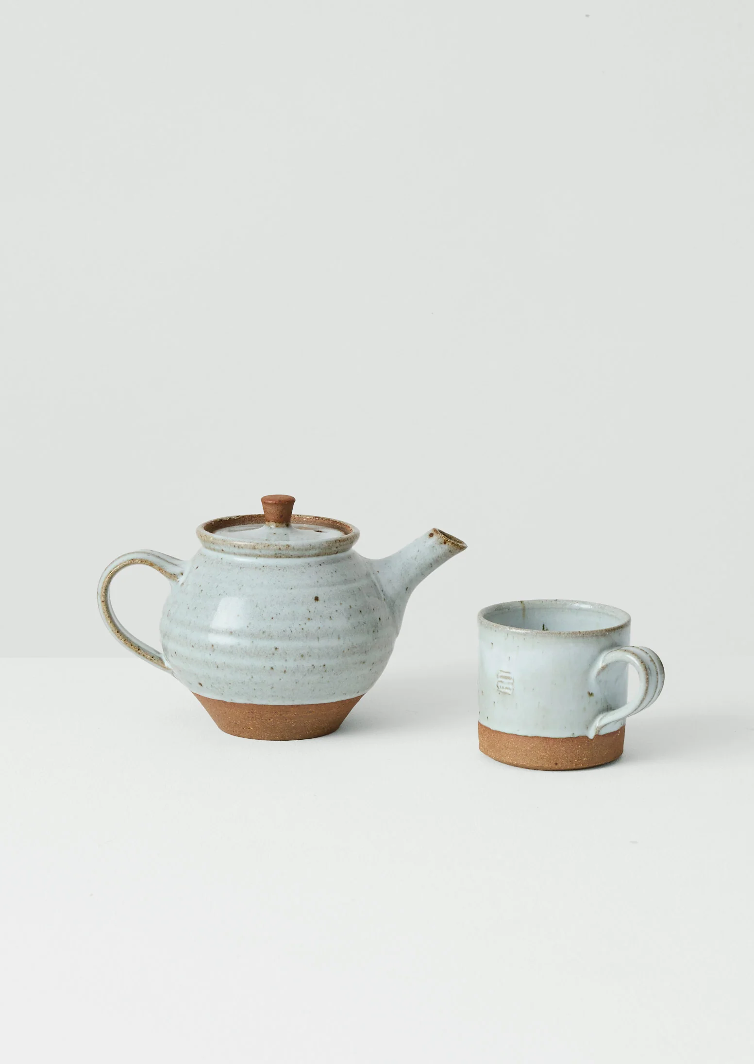 Leach Pottery Tea Pot | Blue Nuka - Image 4
