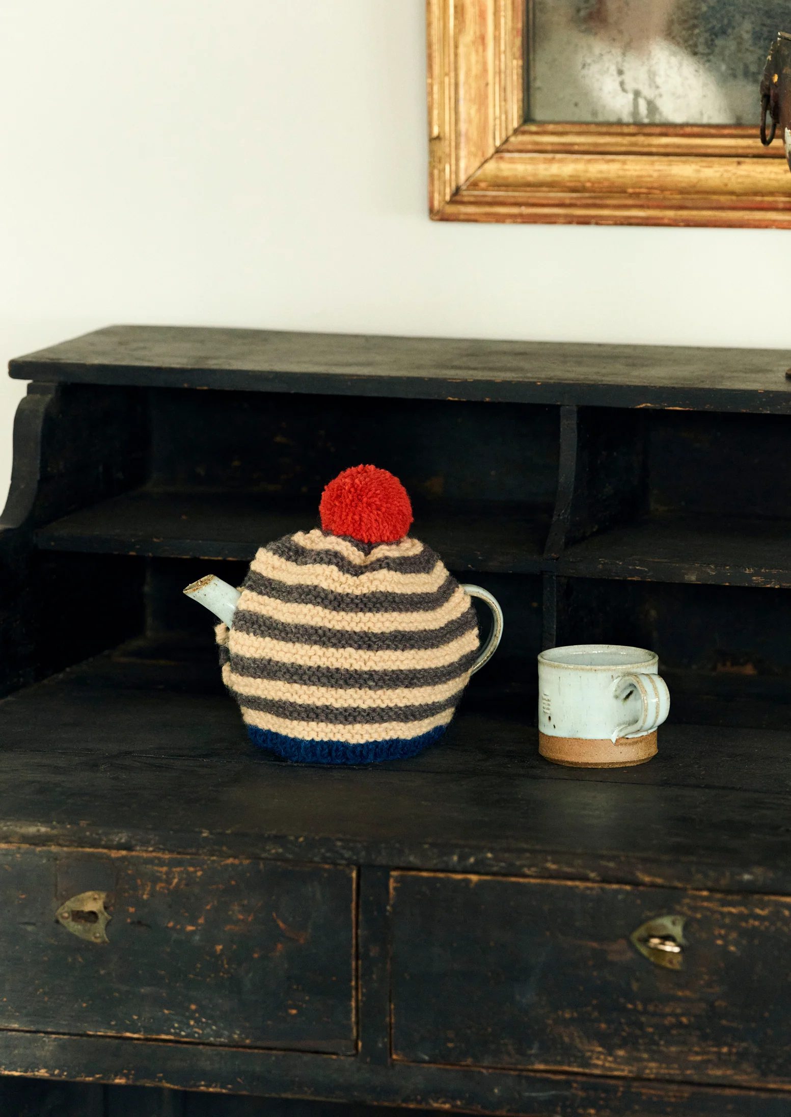 Leach Pottery Tea Pot | Blue Nuka - Image 6