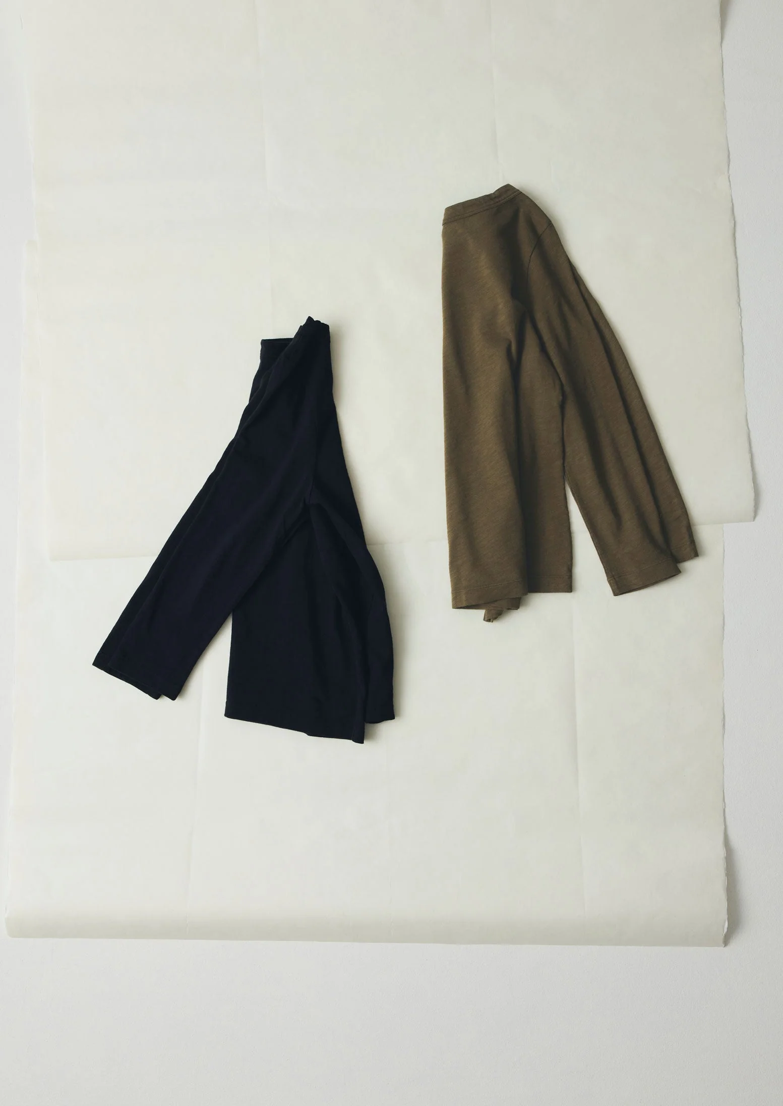 Lia Cotton Boat Neck Tee | Olive - Image 4
