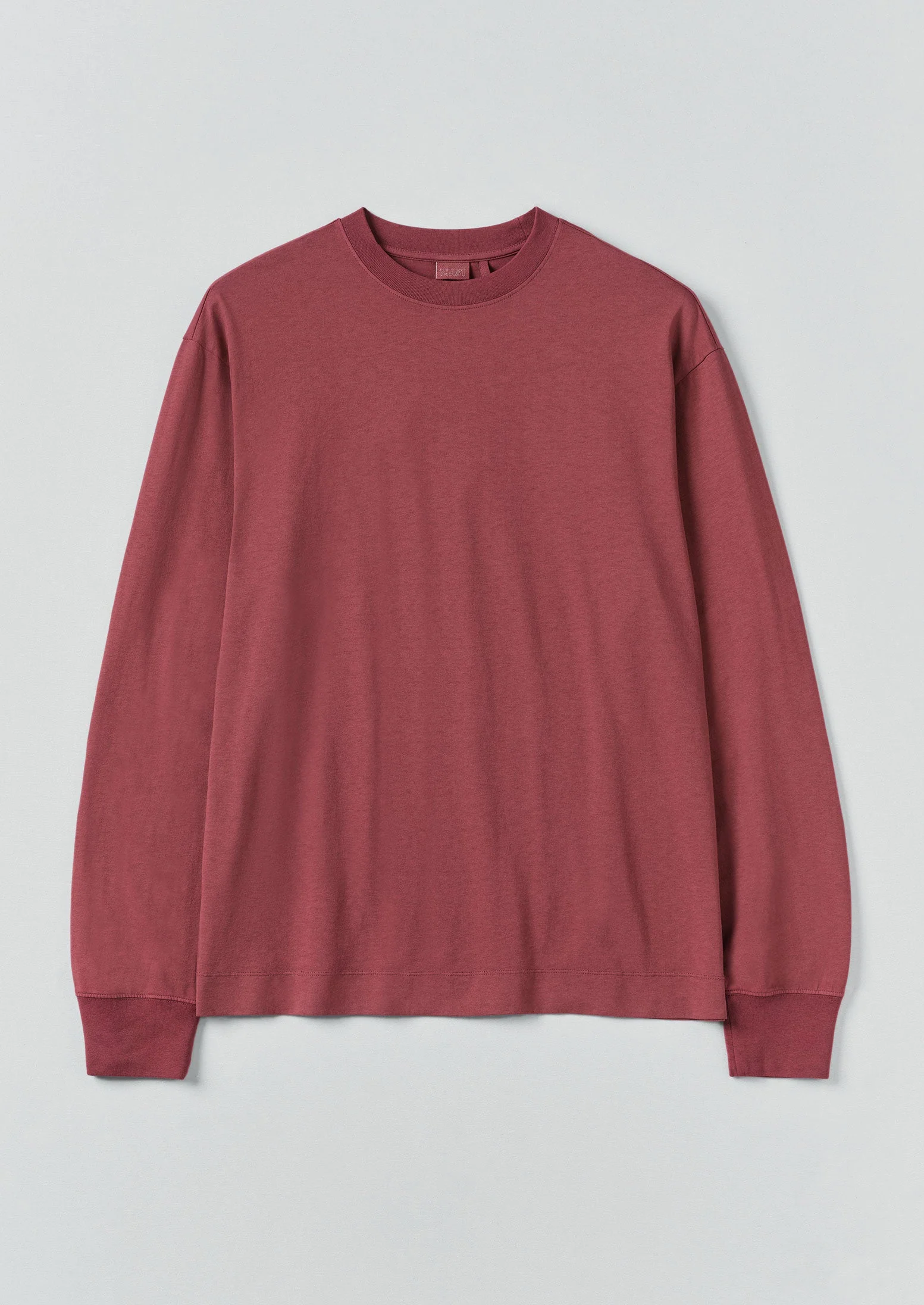 Long Sleeve Crew Neck Tee | Apple Butter
