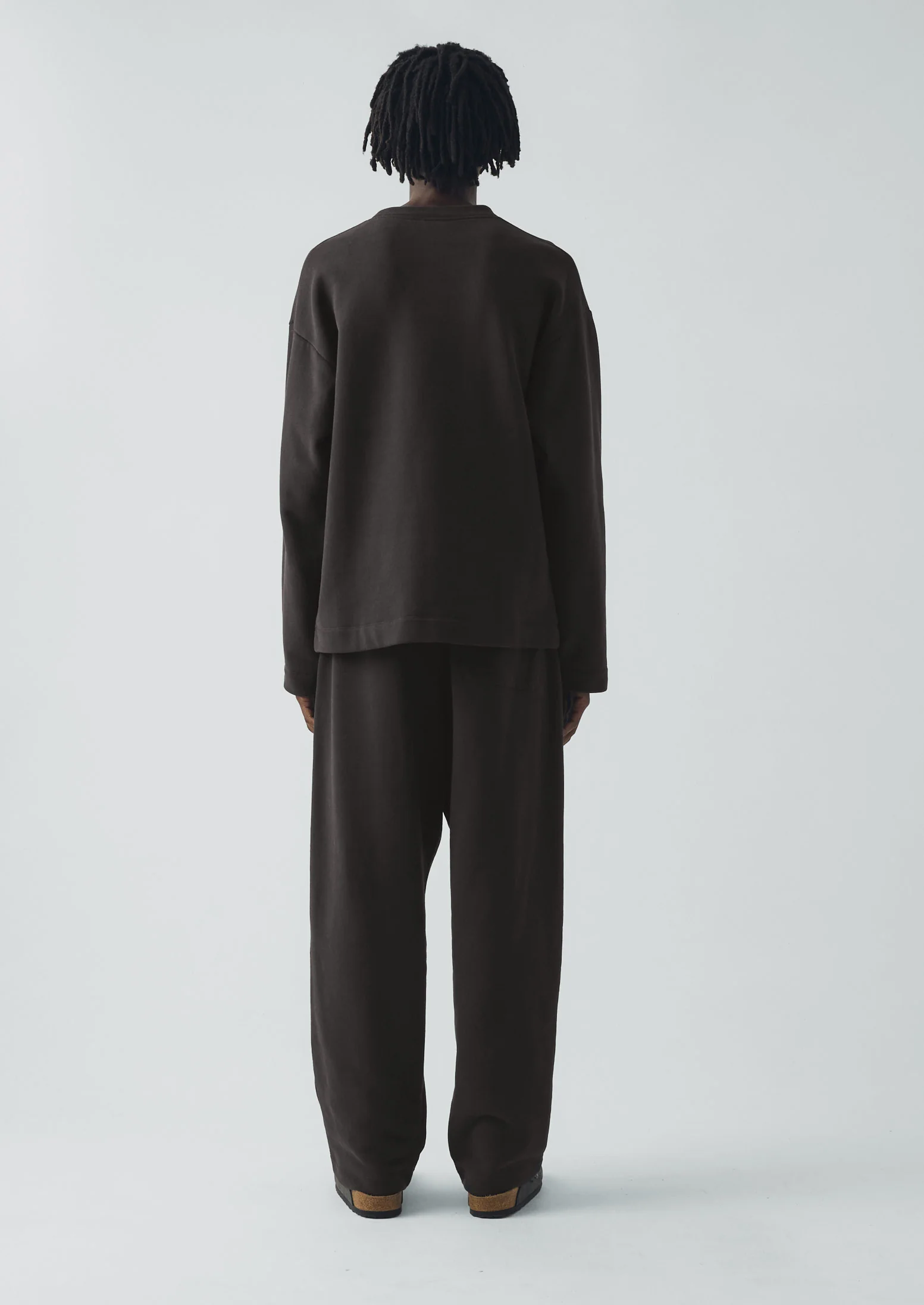 Loopback Jersey Sweatshirt | Black Pepper - Image 3
