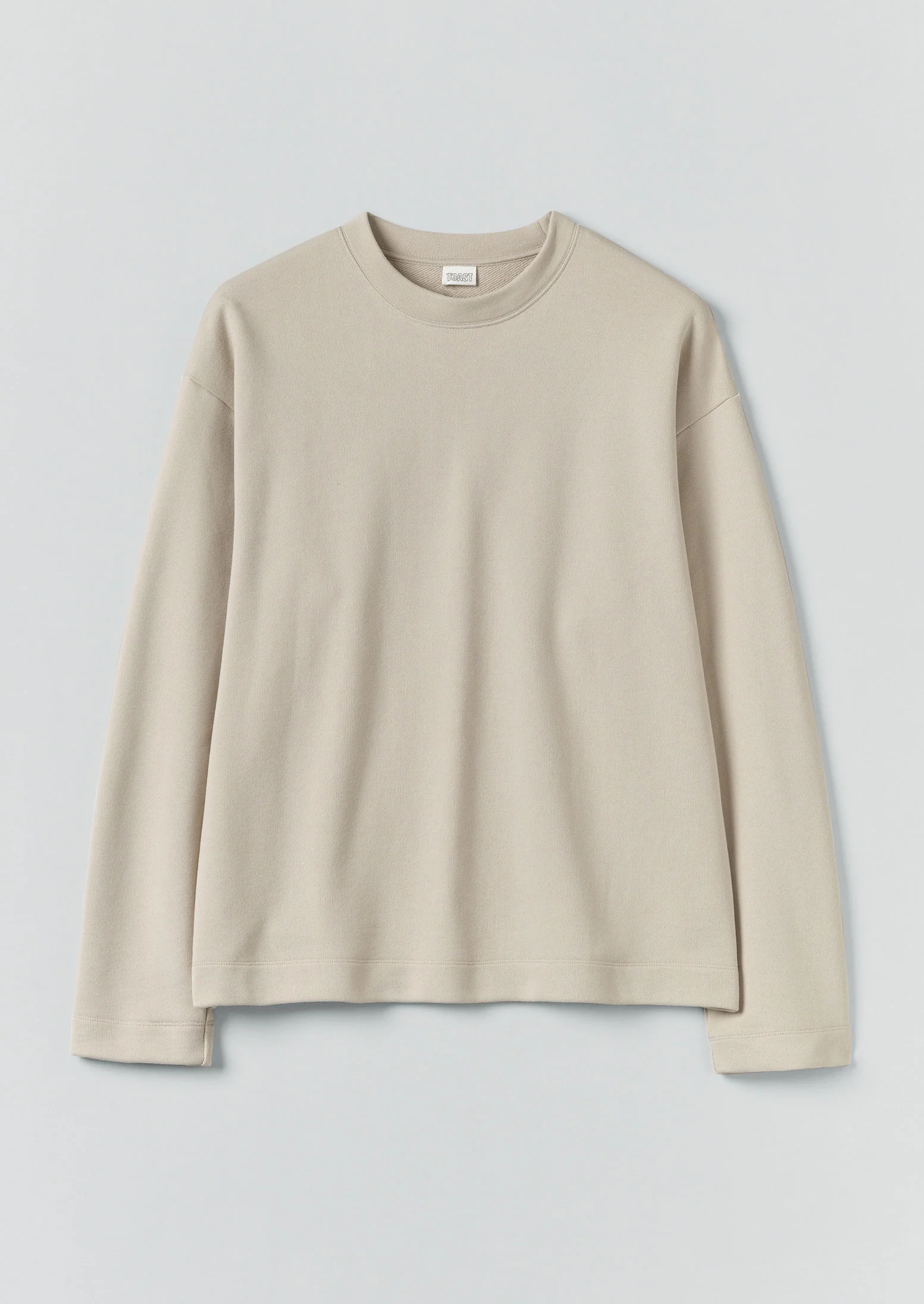 Loopback Jersey Sweatshirt | Oat Grey