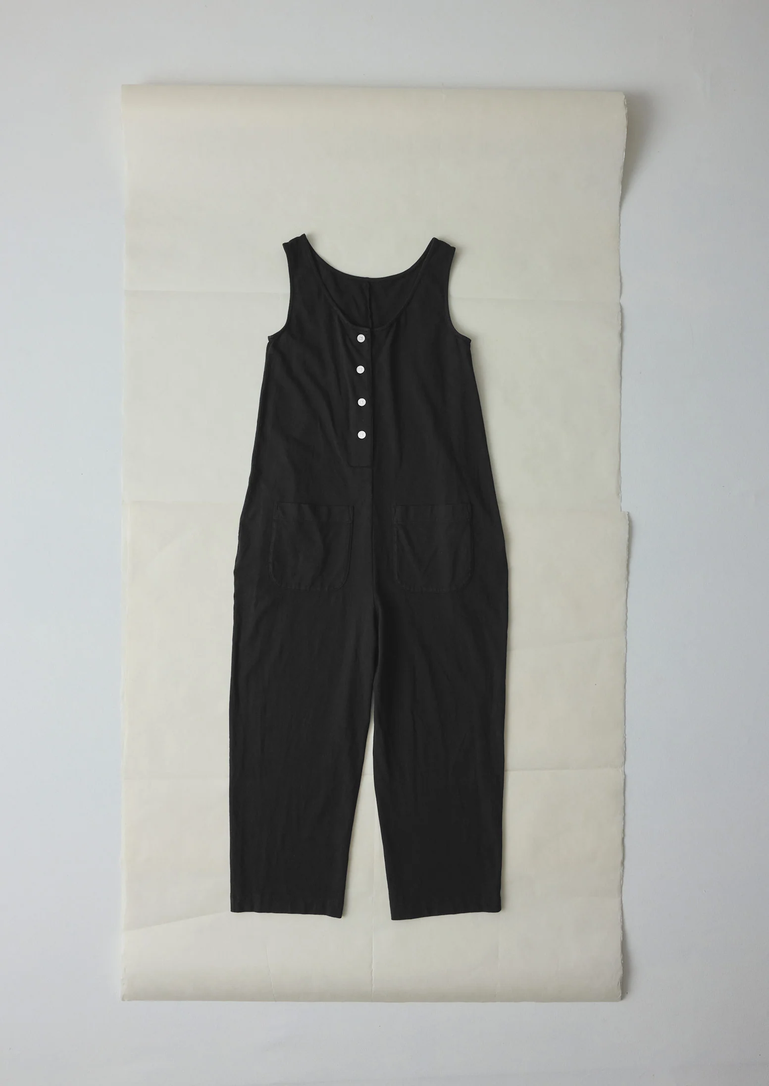 Lydia Jersey Jumpsuit | Washed Black - Image 7