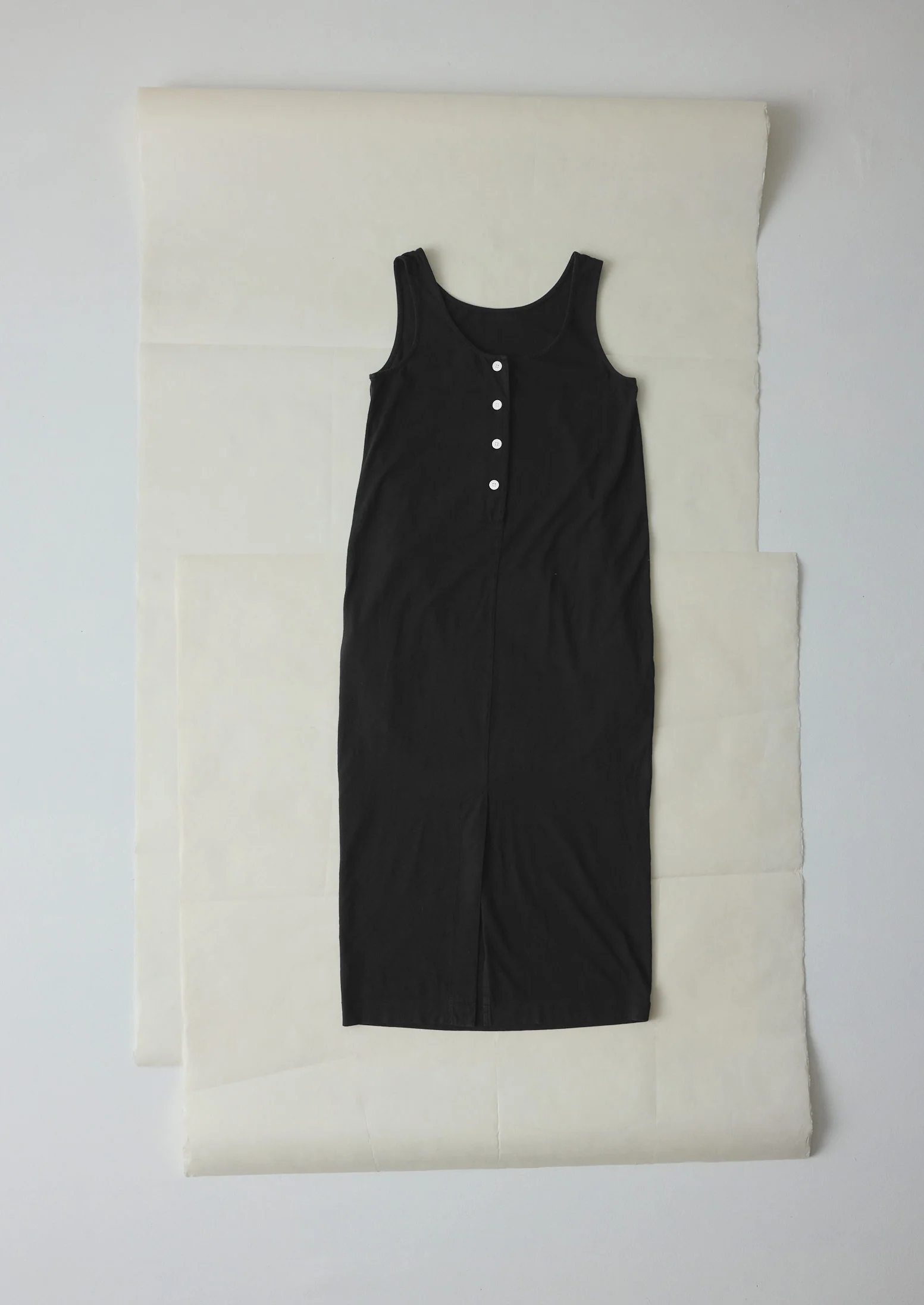 Lydia Jersey Shift Dress | Washed Black - Image 6