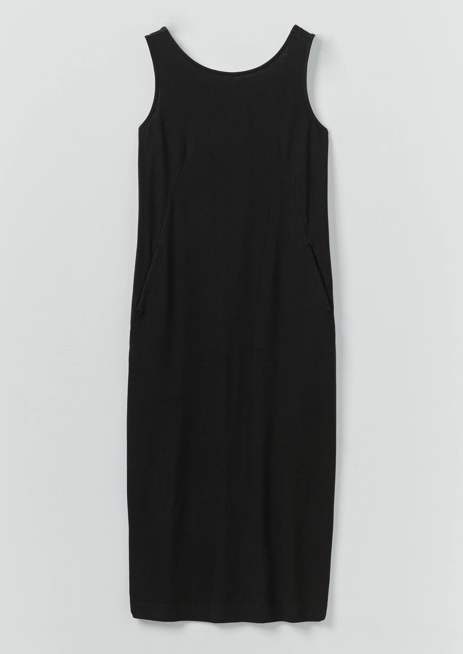 Lydia Jersey Shift Dress | Washed Black - Image 7