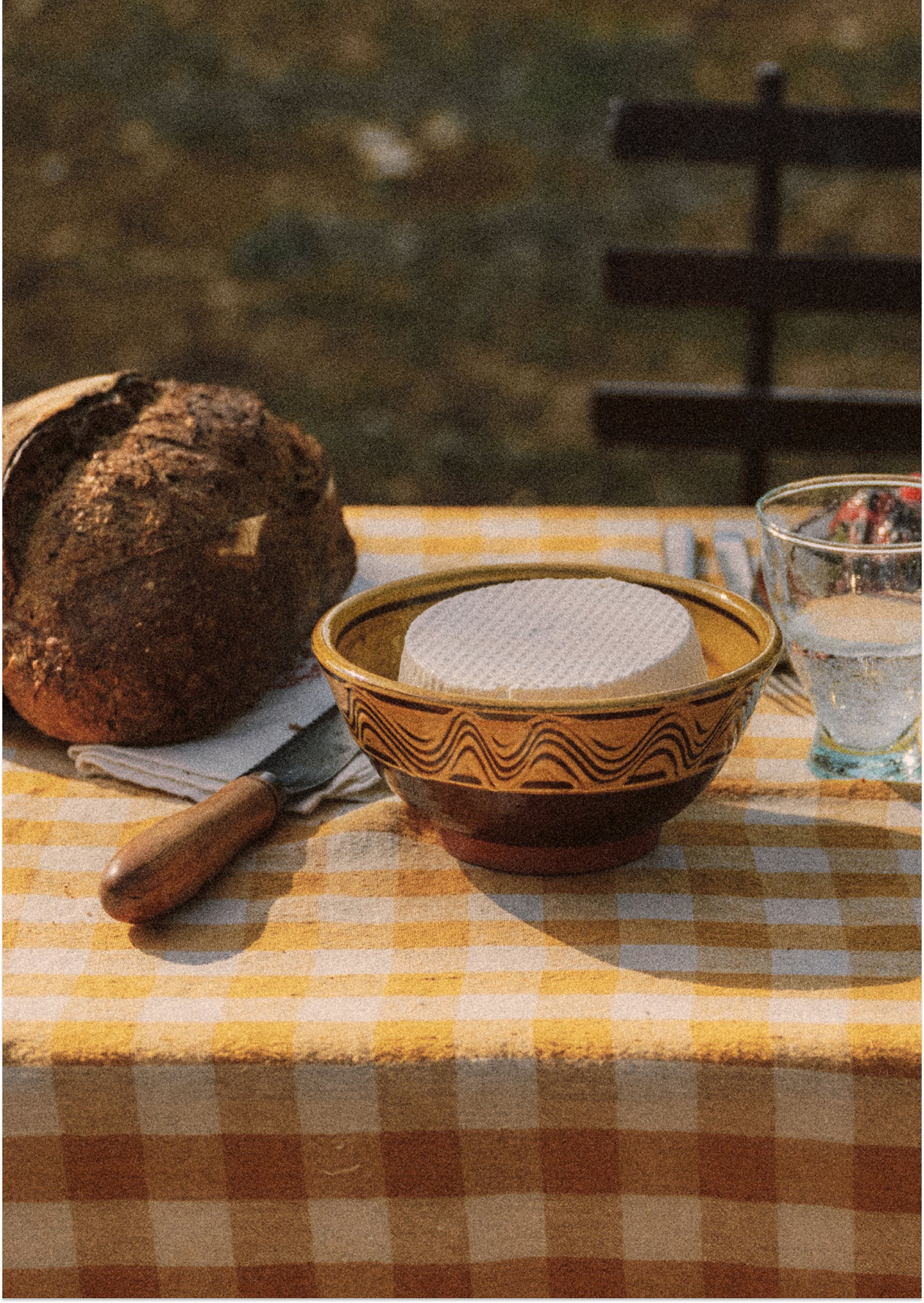Matt Grimmitt Slipware Bowl | Honey/Terracotta - Image 2