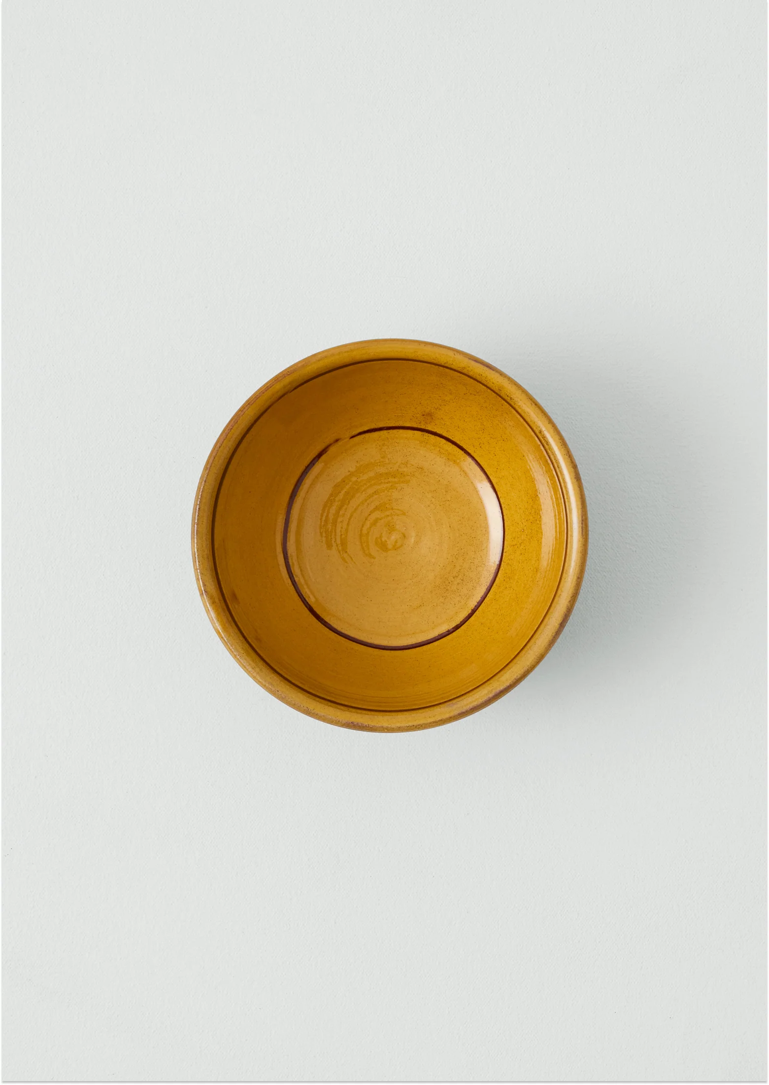 Matt Grimmitt Slipware Bowl | Honey/Terracotta - Image 5