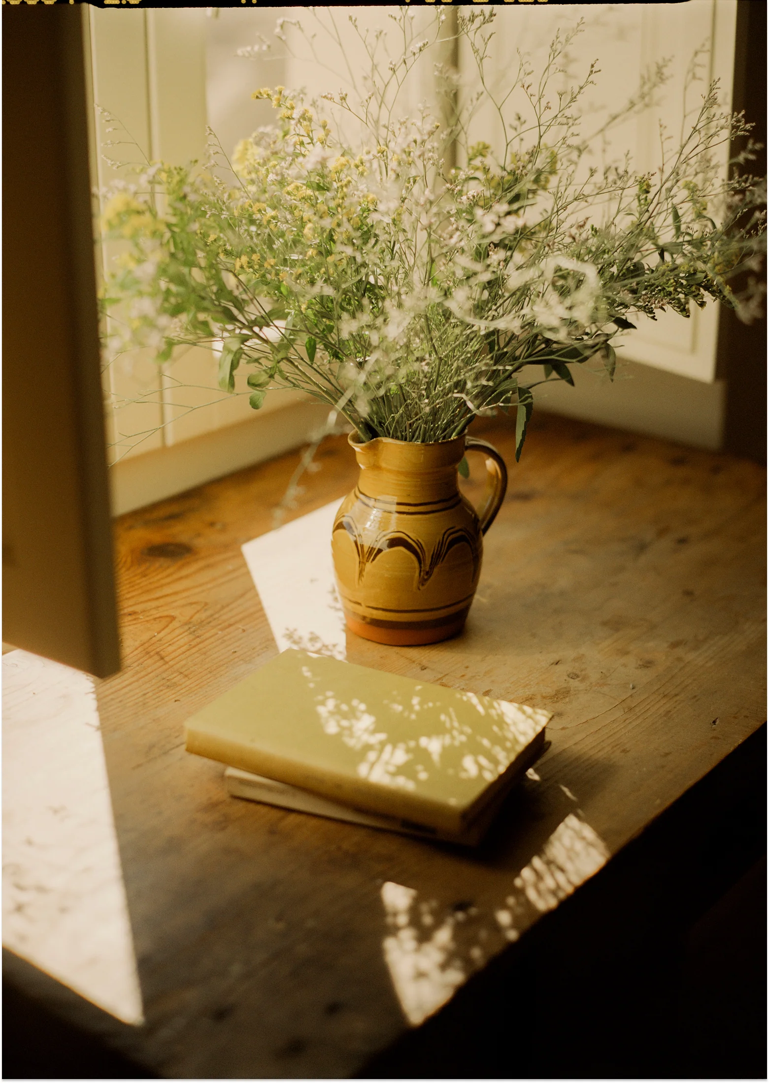 Matt Grimmitt Slipware Jug | Honey/Terracotta - Image 2