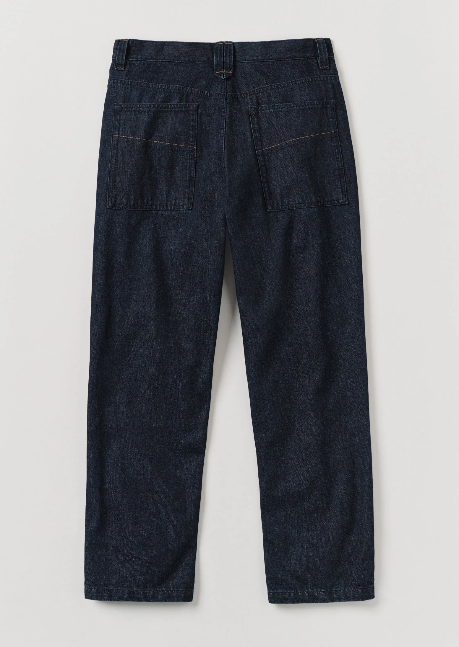 Norv Denim Tapered Trousers | Dark Indigo - Image 6