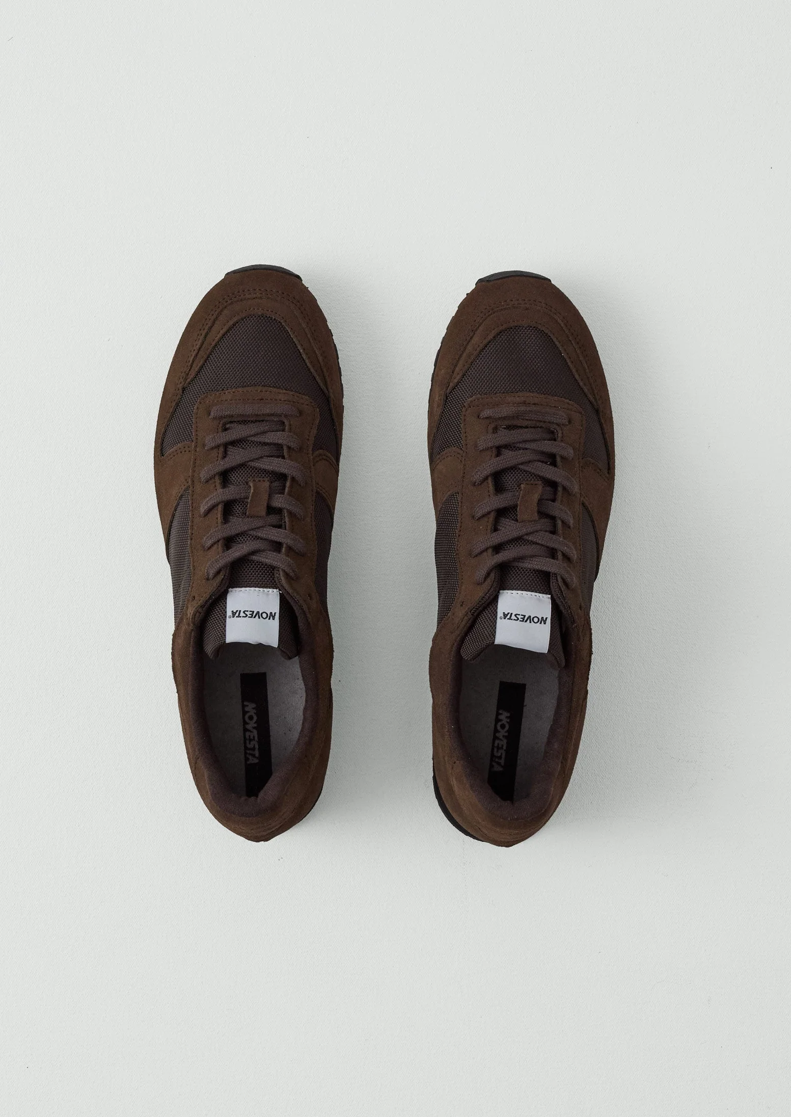 Novesta Marathon Trail Sole Trainers | Bitter Chocolate - Image 3