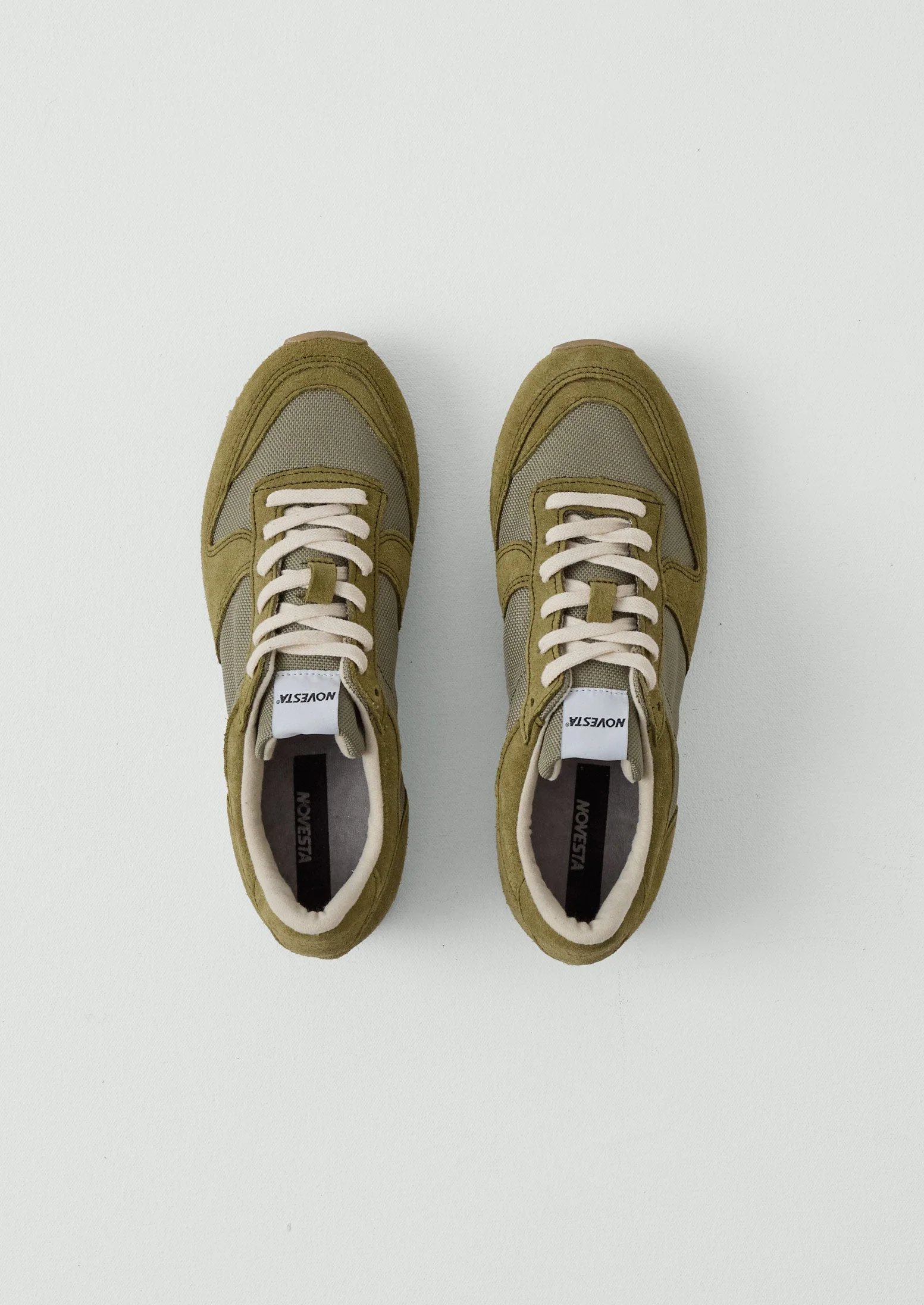 Novesta Marathon Trail Trainers | Bronze Green - Image 3