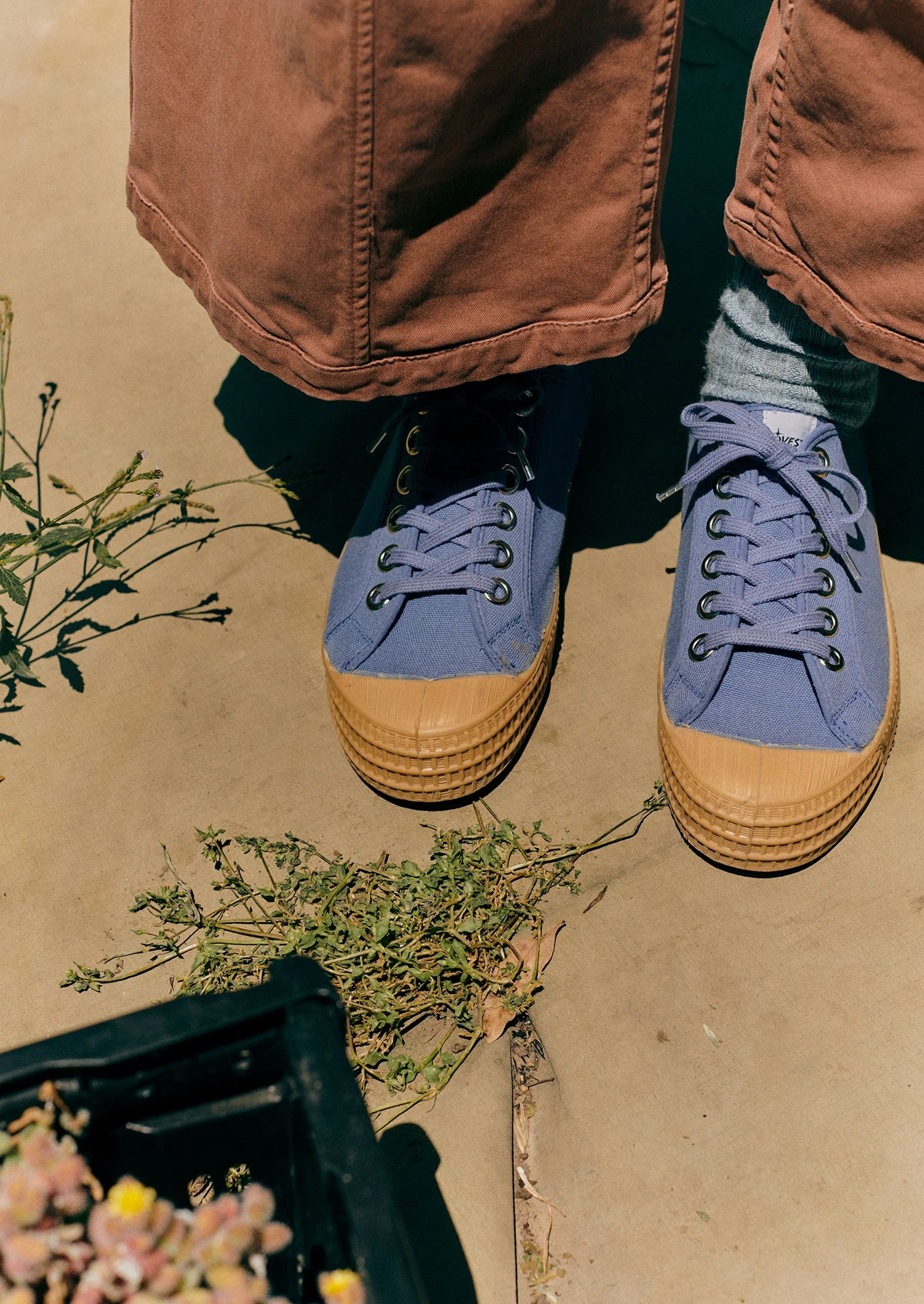 Novesta Star Master Plimsolls | Denim - Image 2
