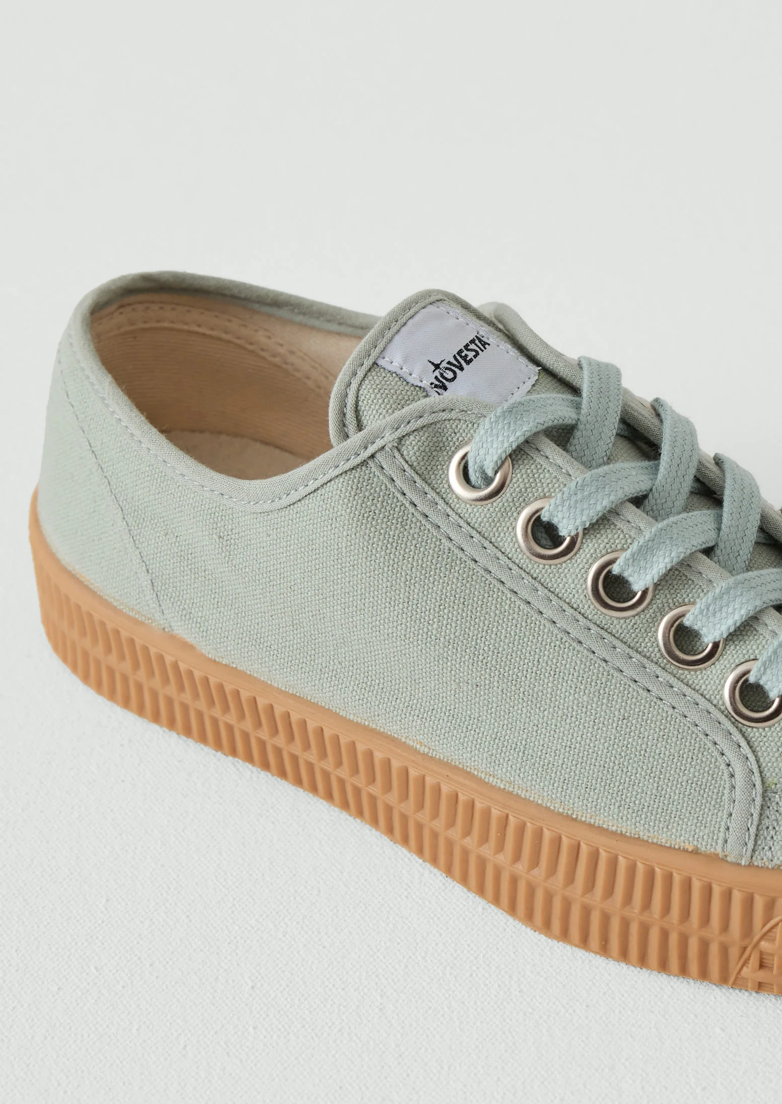 Novesta Star Master Plimsolls | Sage - Image 3