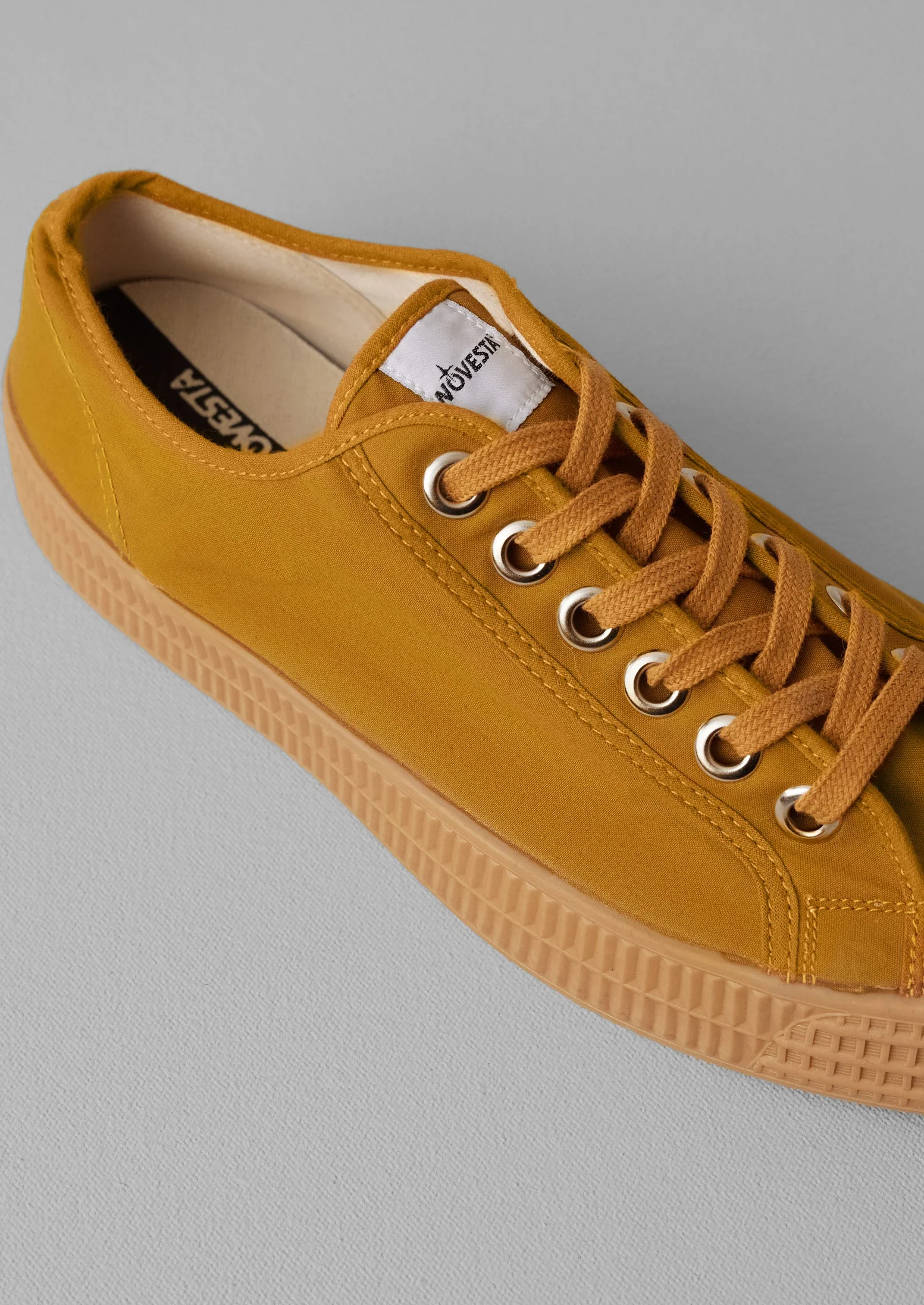 Novesta Star Master Waxed Cotton Trainers | Cumin - Image 4