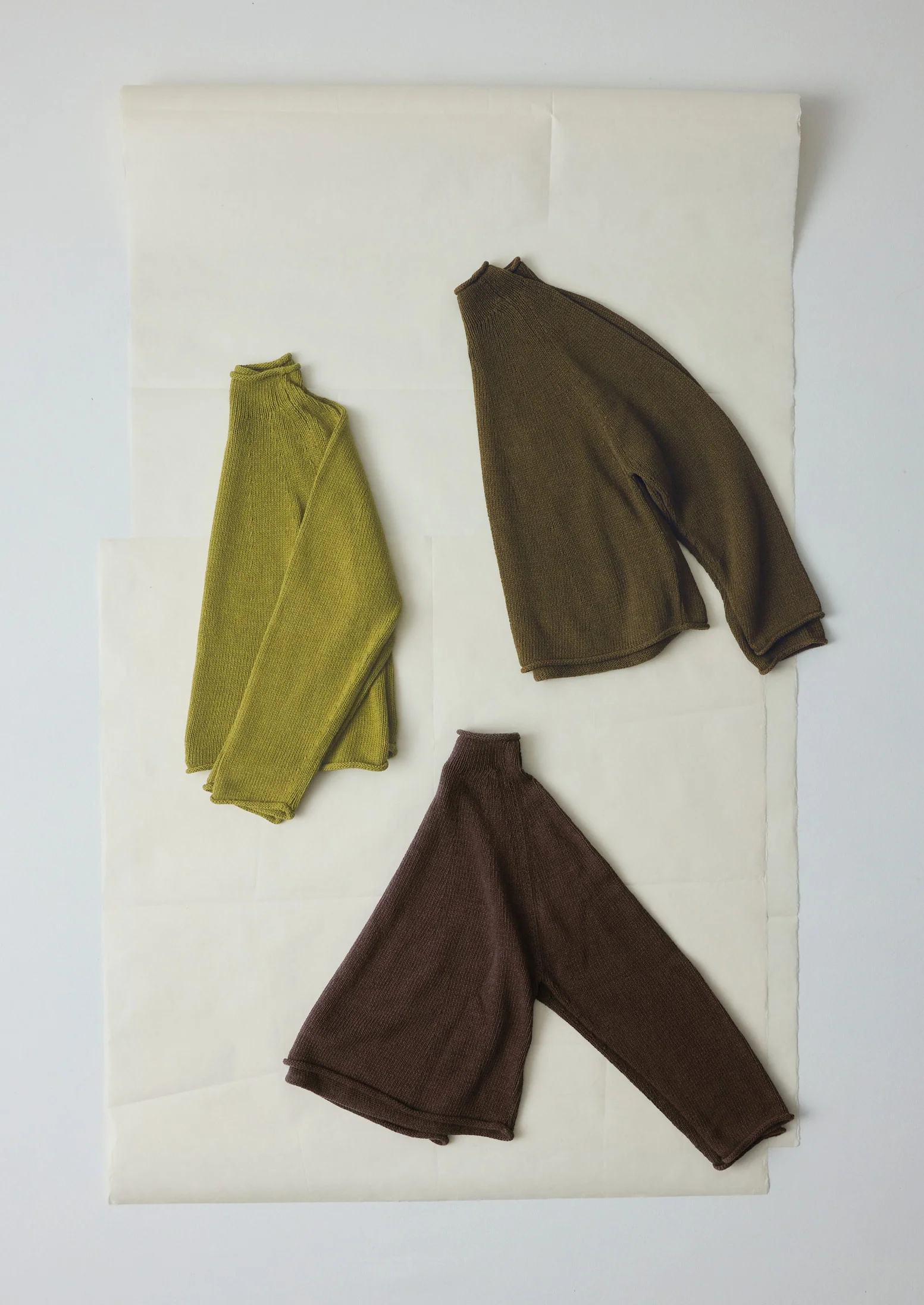 Organic Cotton Linen Easy Sweater | Olivine - Image 7