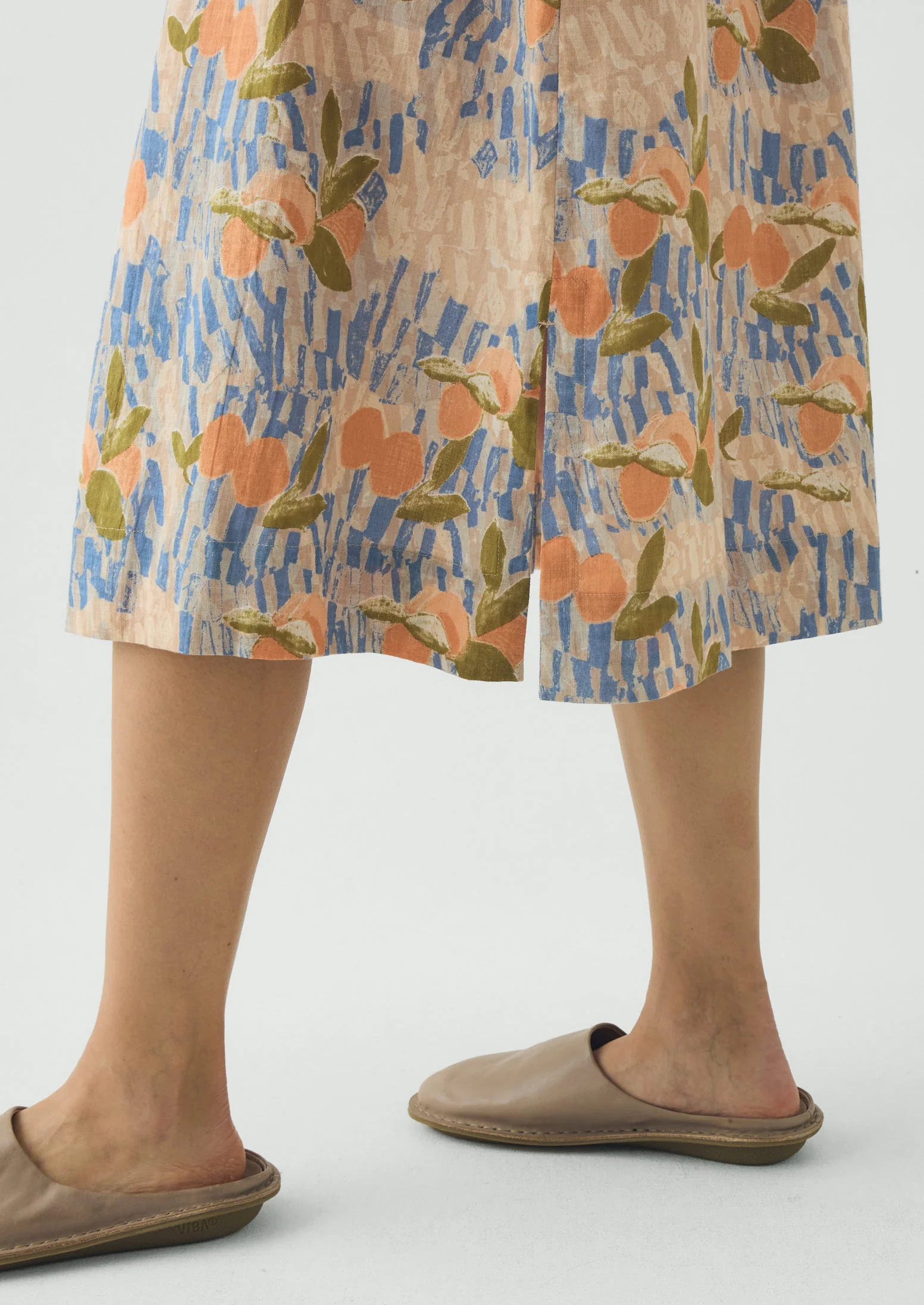 Picnic Print Cotton Nightdress | Ecru/Multi - Image 5