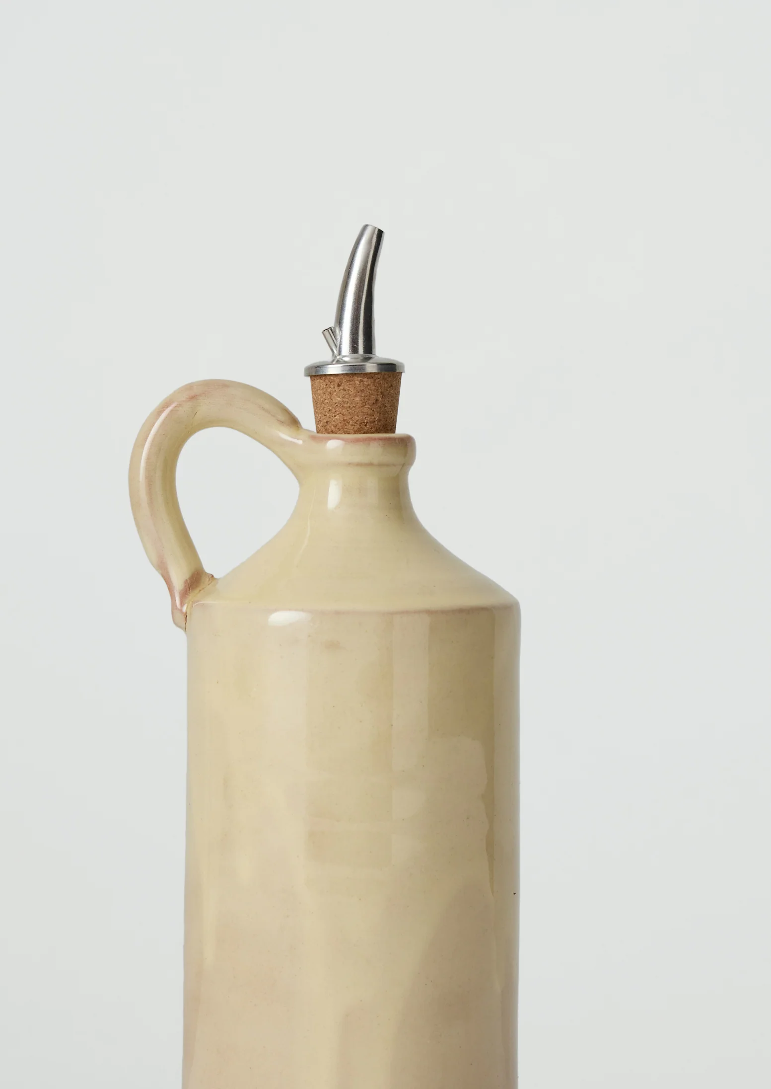 Poterie Barbotine Oil Pourer | Cream - Image 3