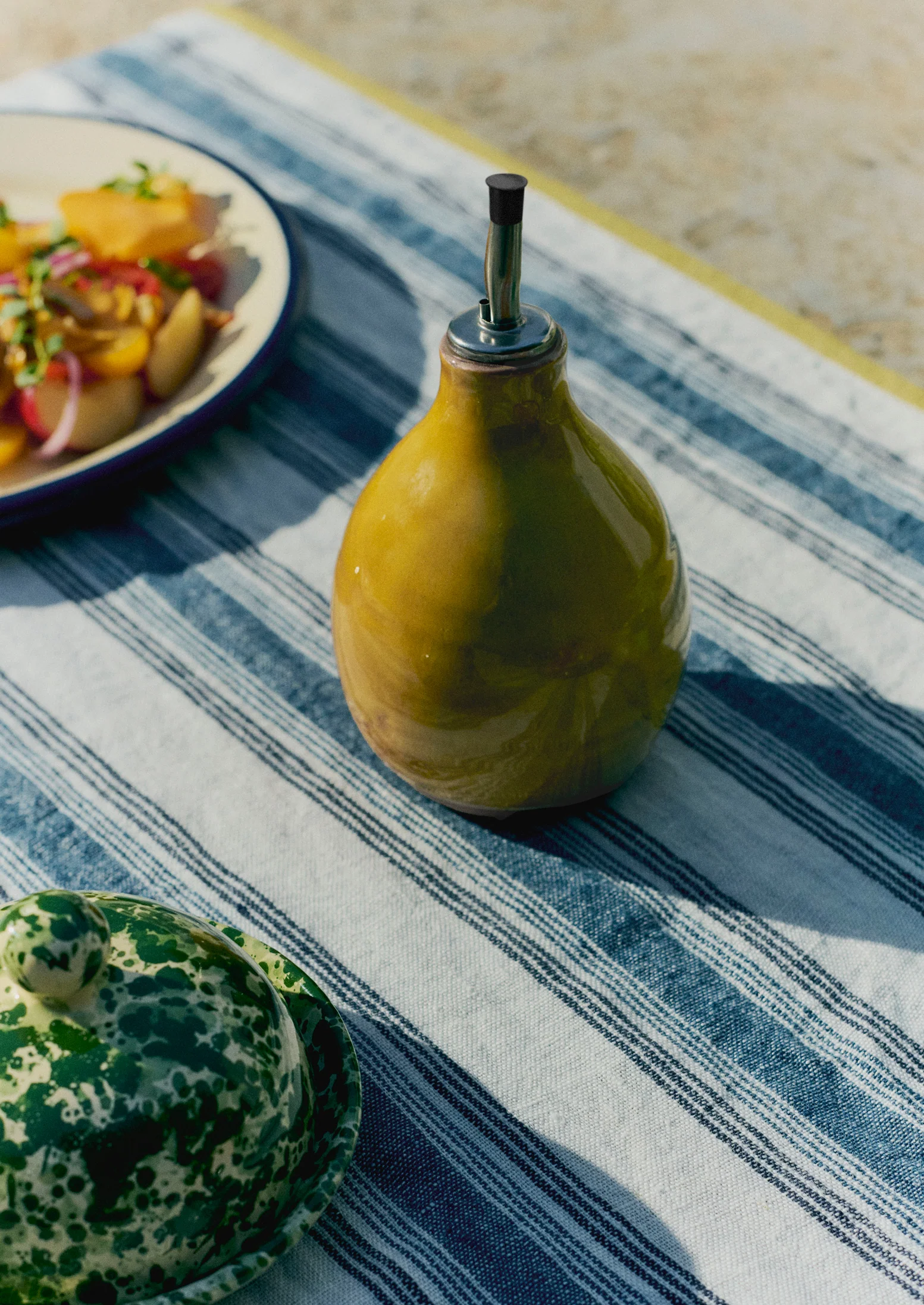 Poterie Barbotine Vinegar Pourer | Honey - Image 2