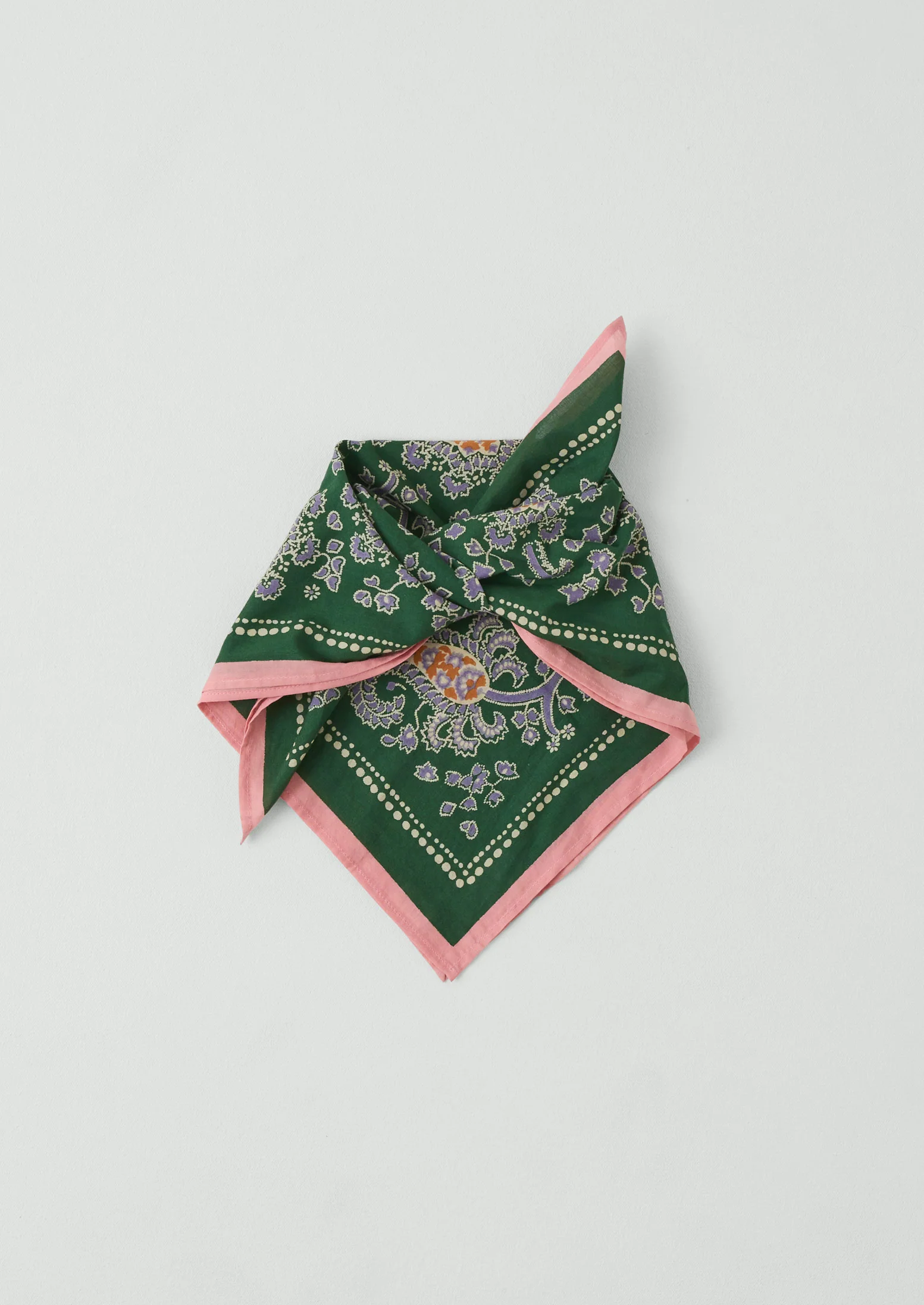 Provencal Paisley Print Bandana | Croft Green - Image 3