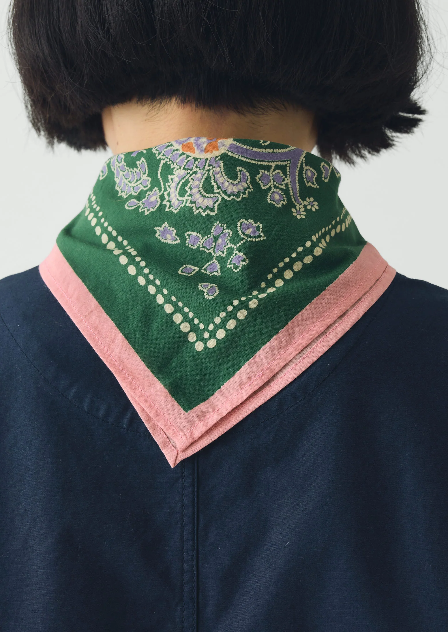 Provencal Paisley Print Bandana | Croft Green - Image 5
