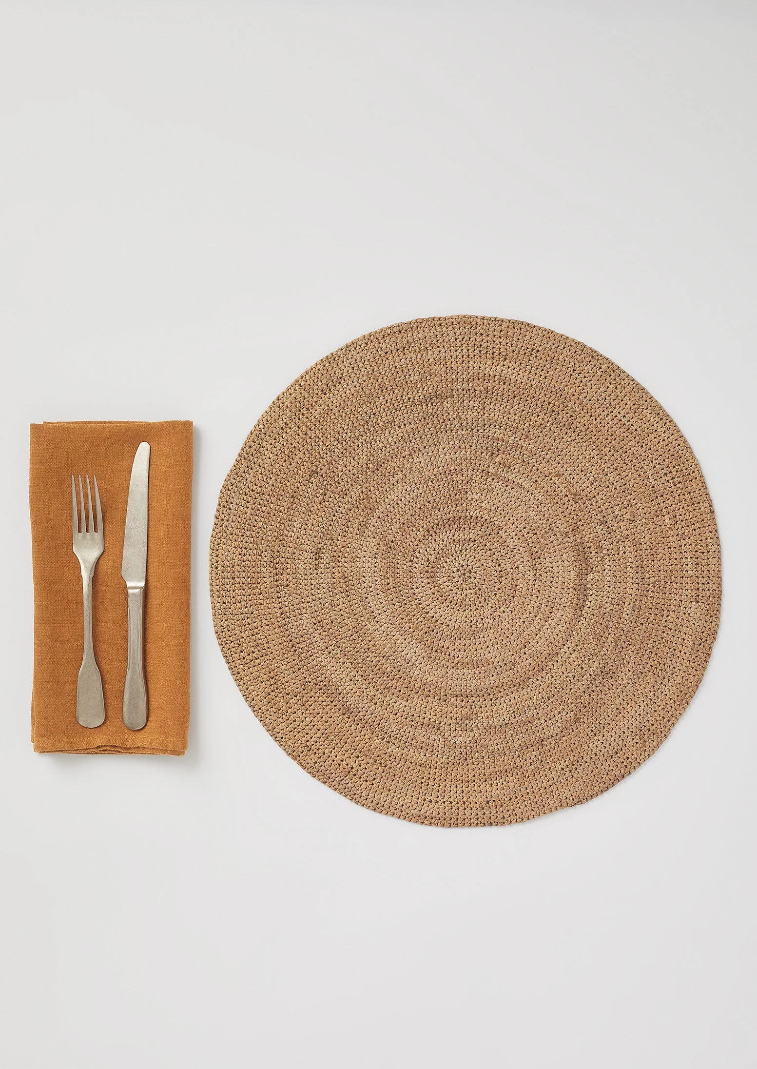 Raffia Placemat | Shell - Image 2