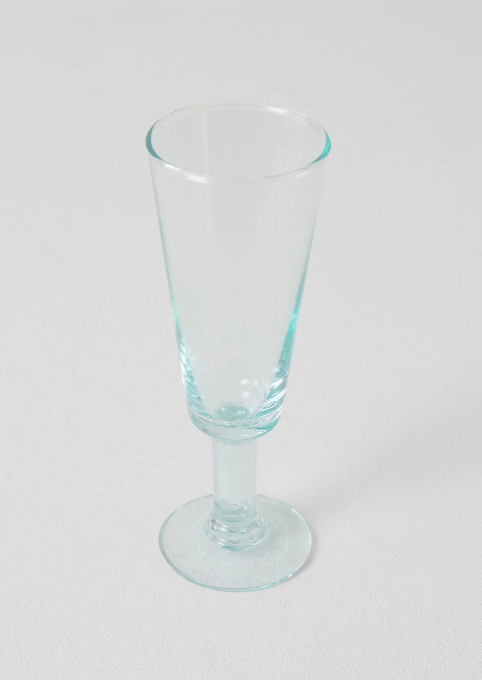 Recycled Bolivian Champagne Glasses Set | Clear - Image 3