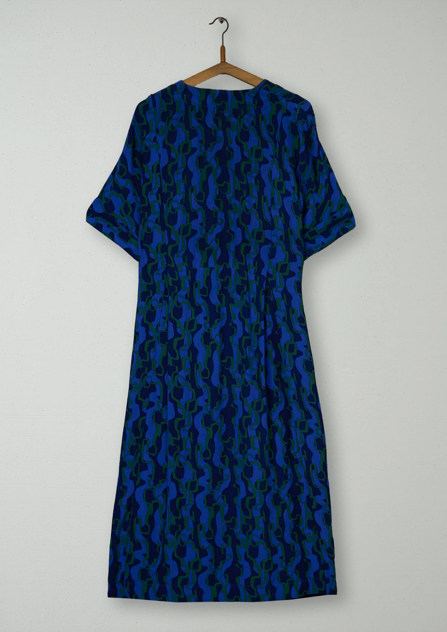 Reworn Bryn Ribbon Print Dress Size S (1679) | Multi - Image 2