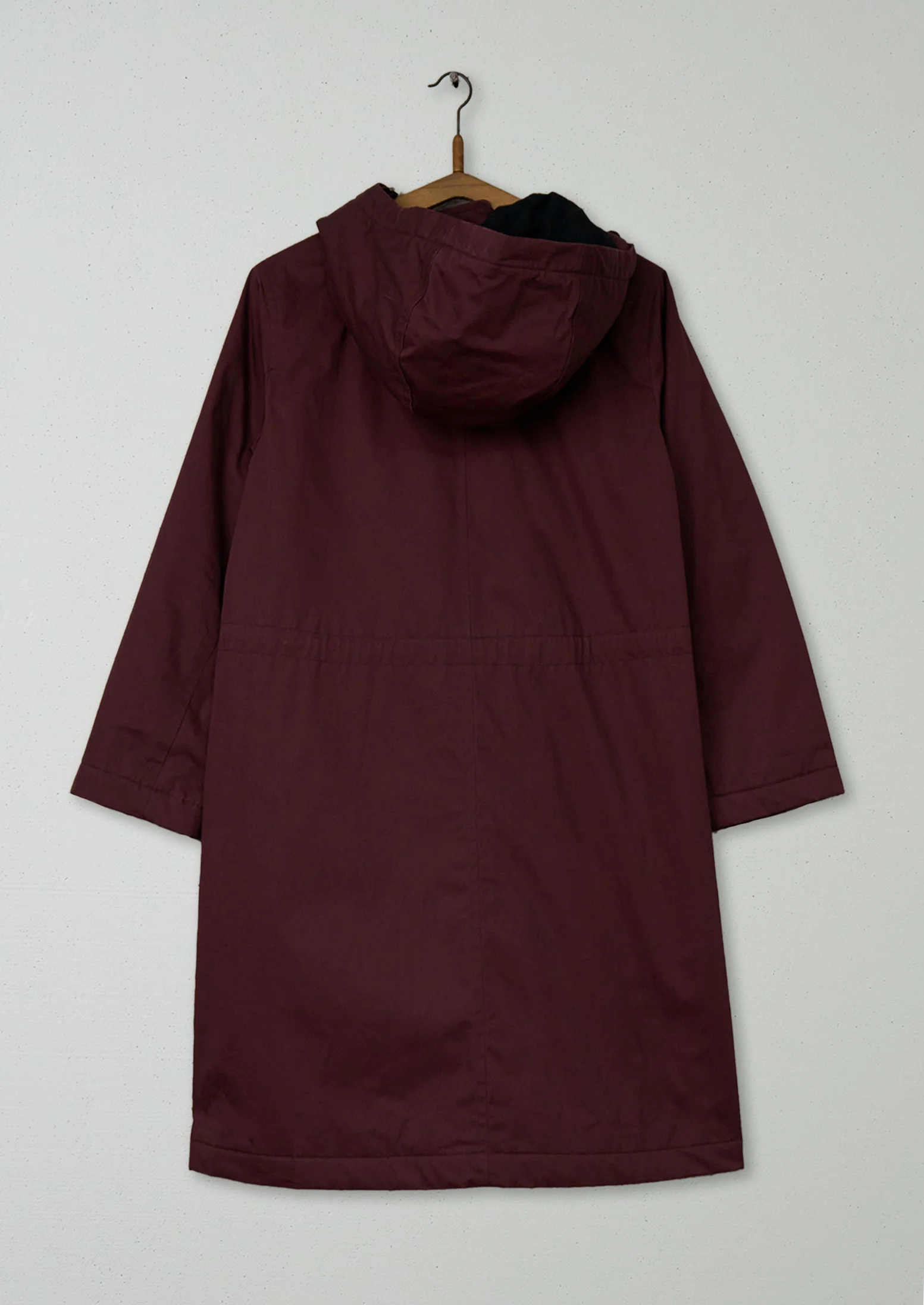 Reworn Cotton Parka Size 6 (120) | Hickory - Image 2