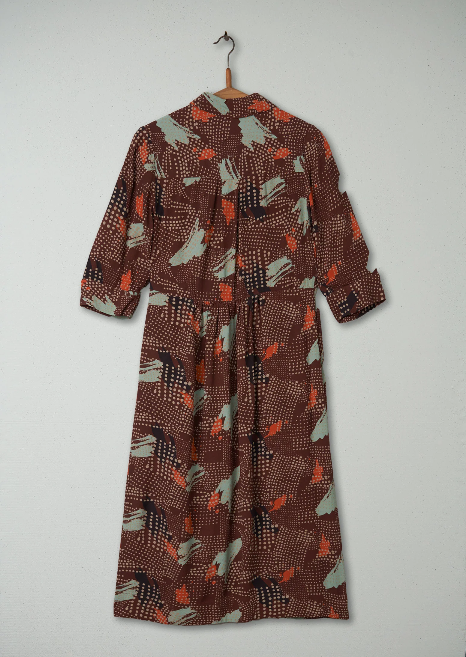 Reworn Crepe Dress Size 4 (1486) | Multi - Image 2