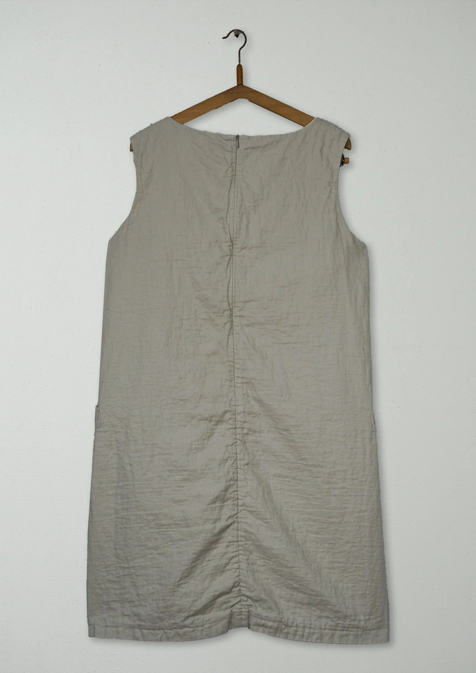 Reworn Faced Dress Size 16 (1726) | Natural - Image 2