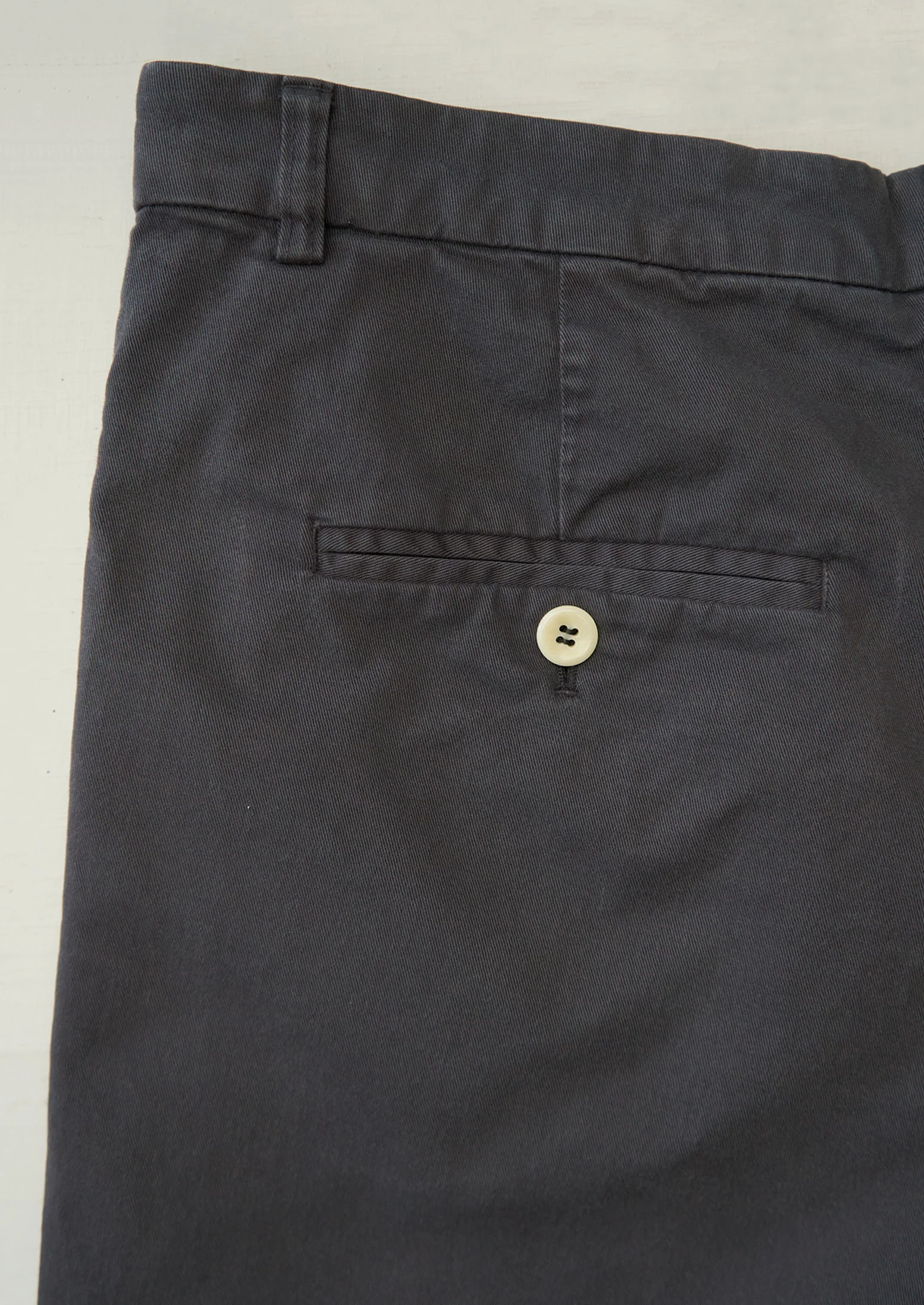 Reworn George Pleat Front Trousers Size 14 (1265) | Charcoal - Image 2