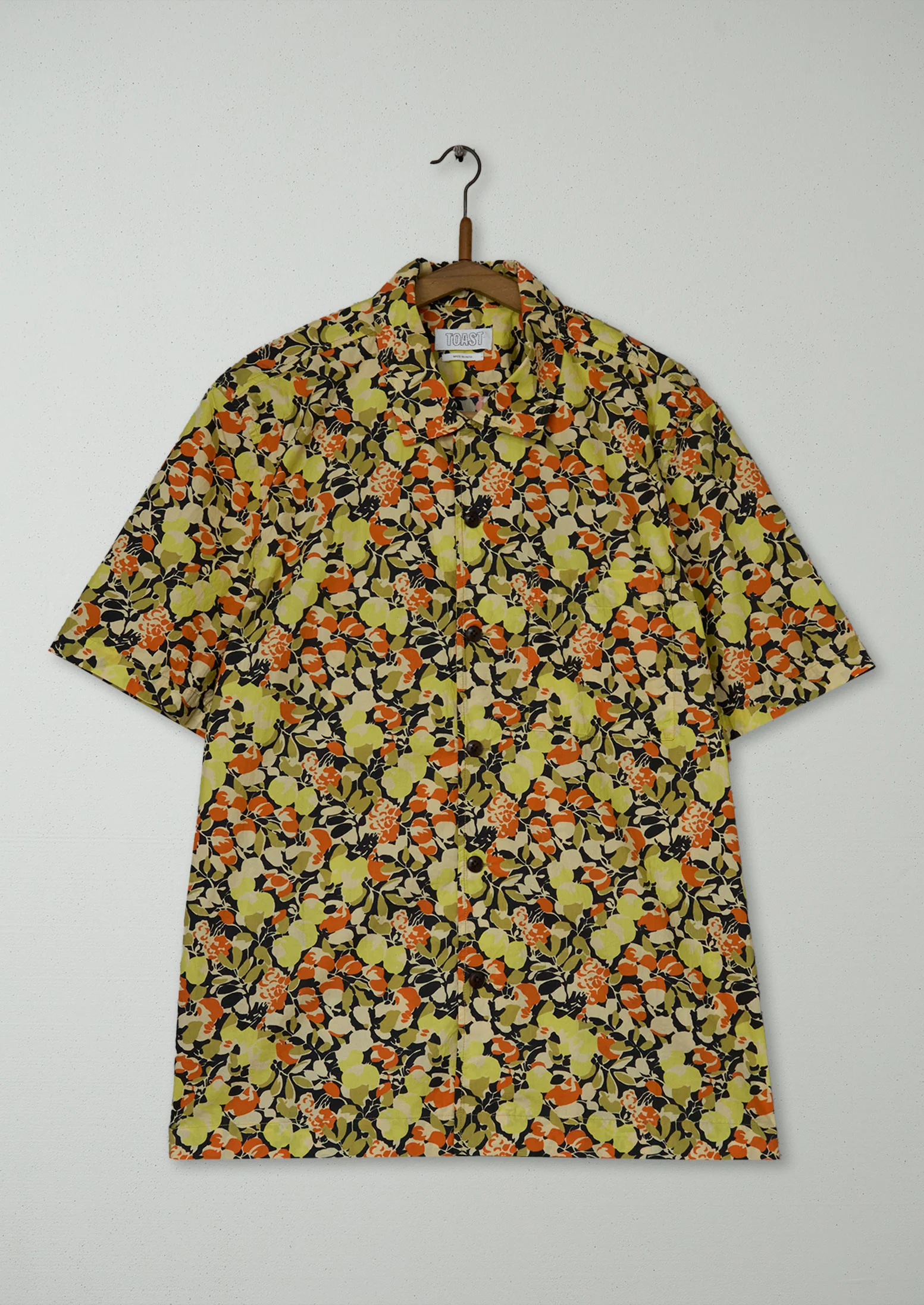 Reworn Mens Cotton Short Sleeve Shirt Size XL (044) | Multi