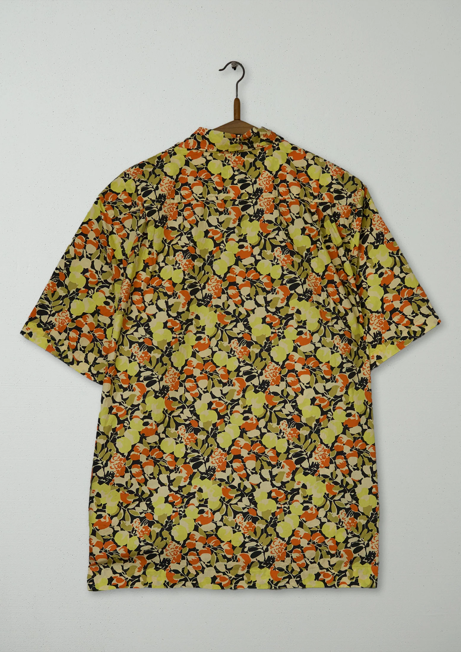 Reworn Mens Cotton Short Sleeve Shirt Size XL (044) | Multi - Image 2