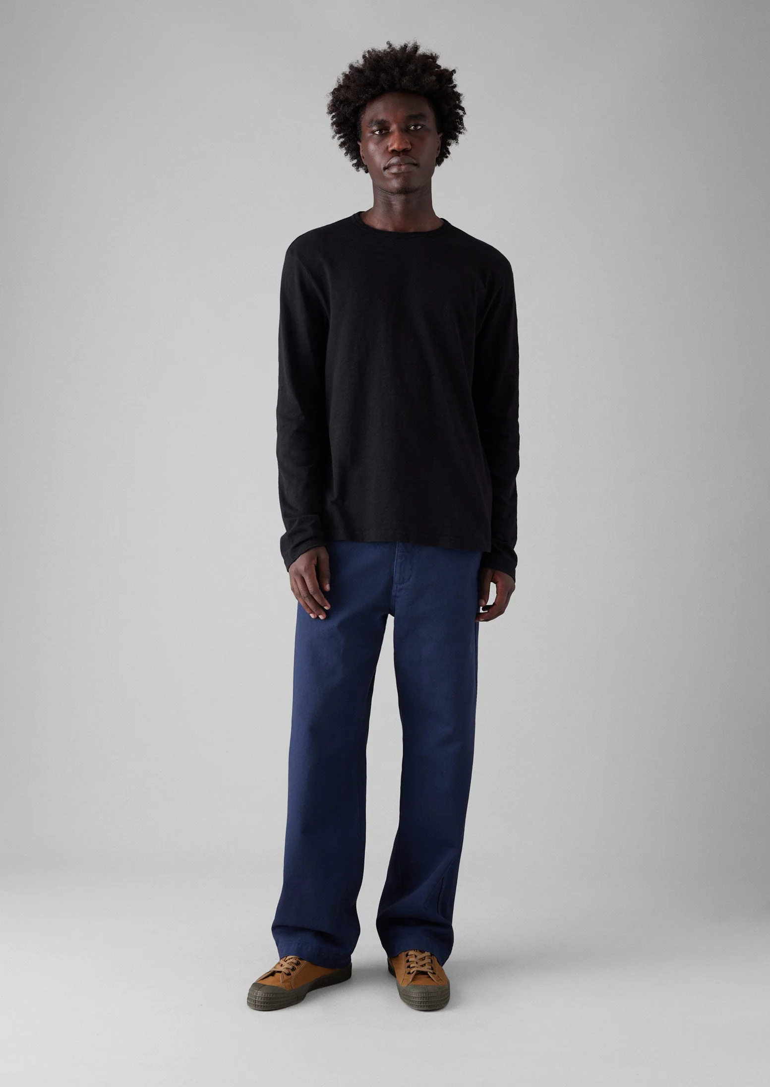Rory Straight Leg Trousers | Maize Blue - Image 4