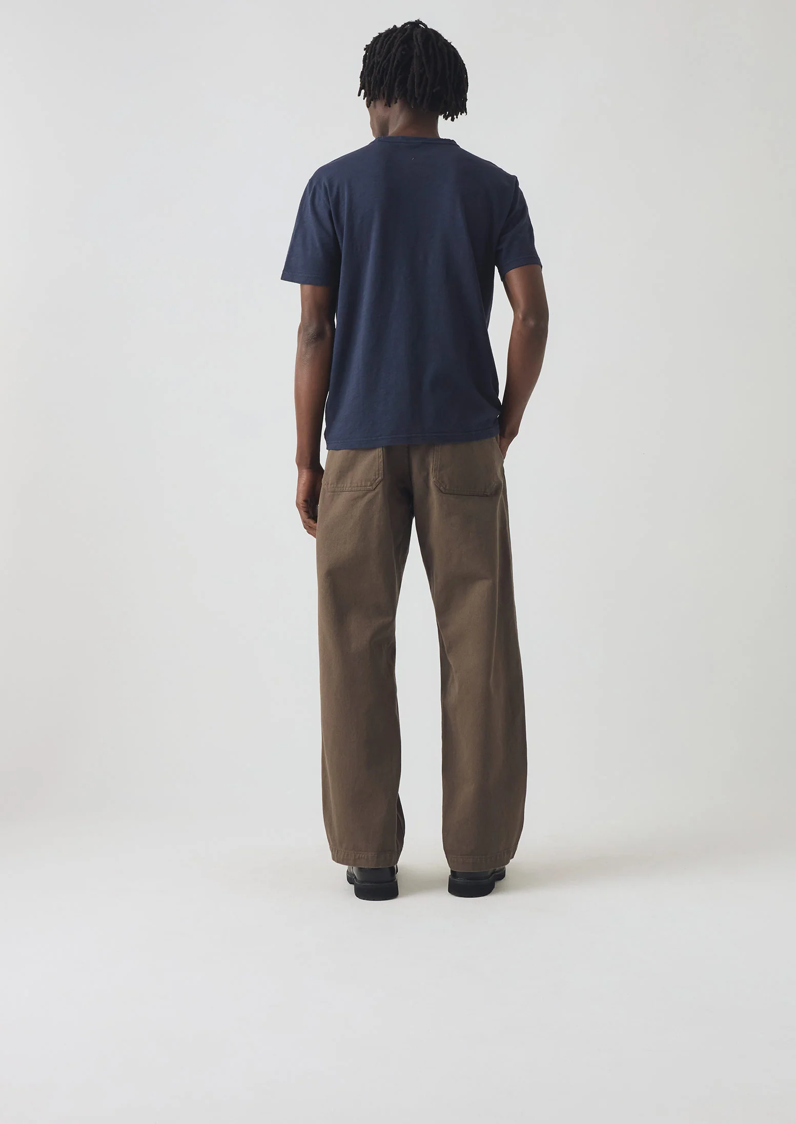 Rory Straight Leg Trousers | Mushroom - Image 3