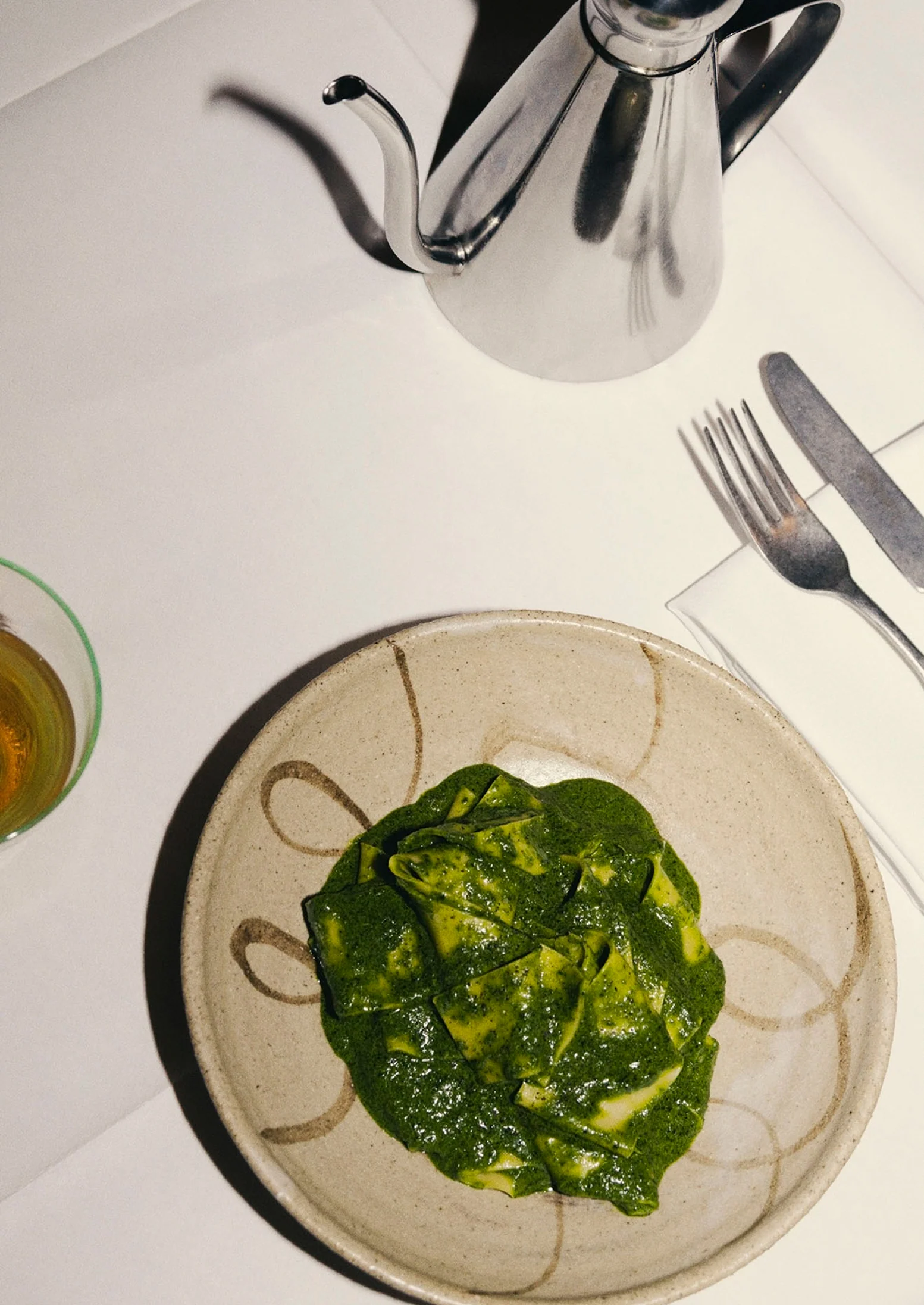 Skye Corewijn Wave Pasta Plate | Buff Stone - Image 2