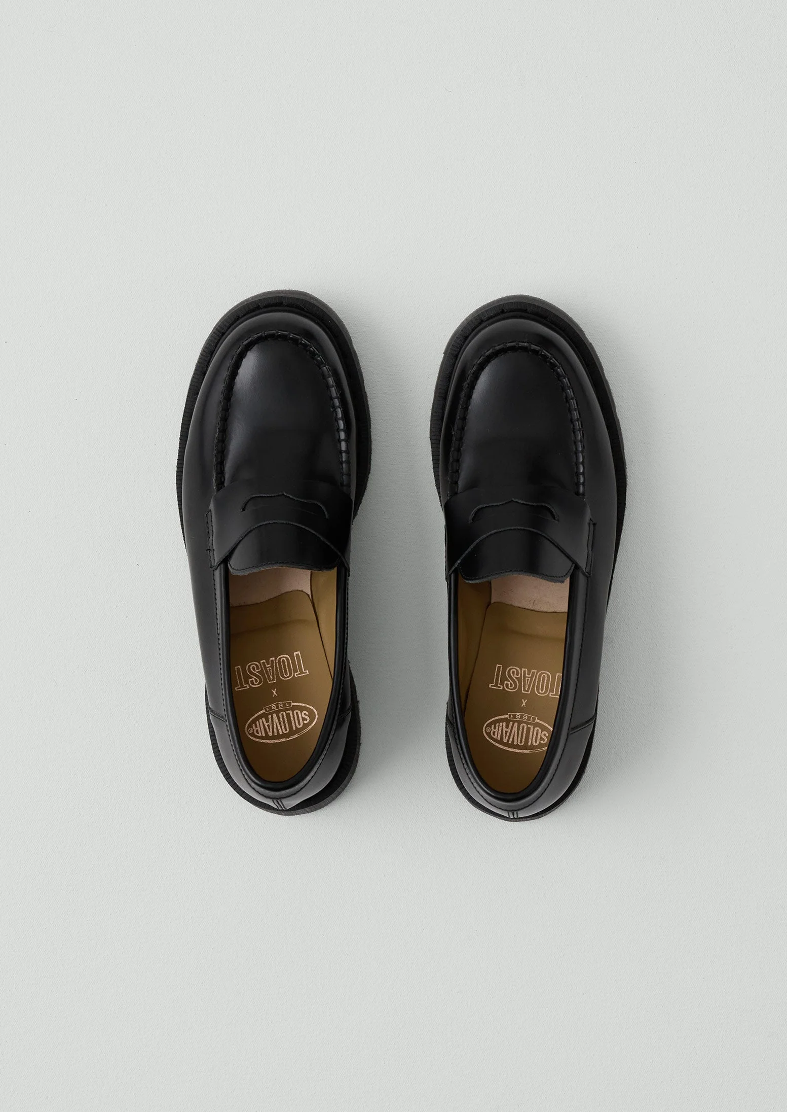 Solovair Loafers | Black - Image 3