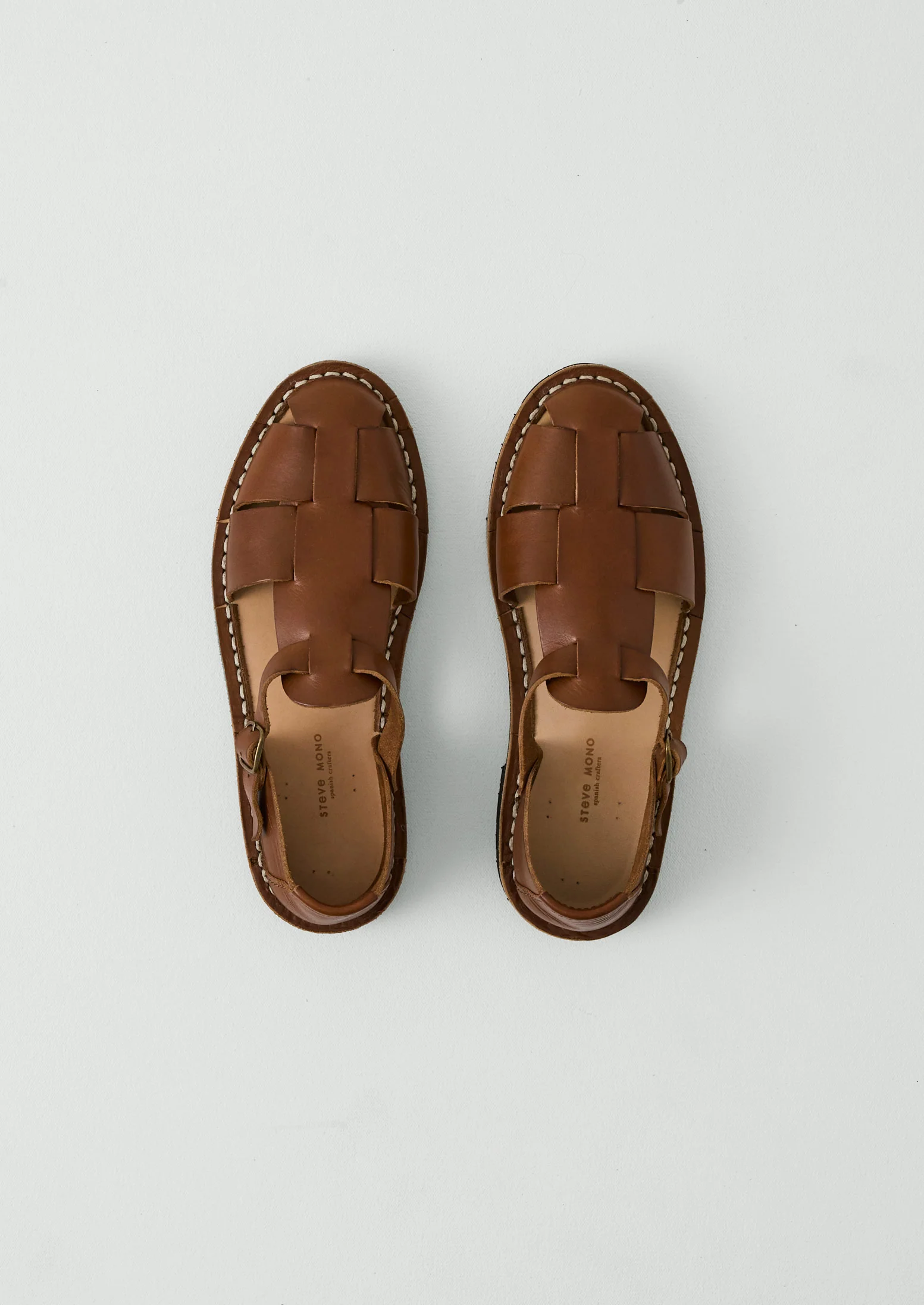 Steve Mono Maypole Sandals | Chocolate - Image 3