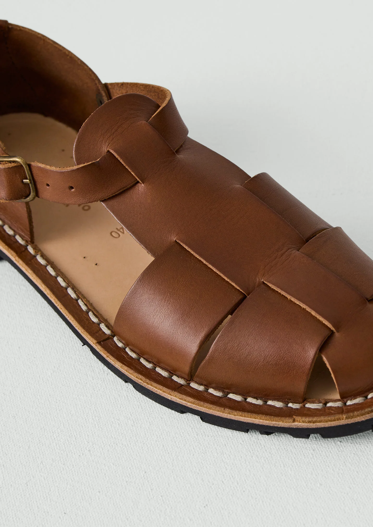 Steve Mono Maypole Sandals | Chocolate - Image 4