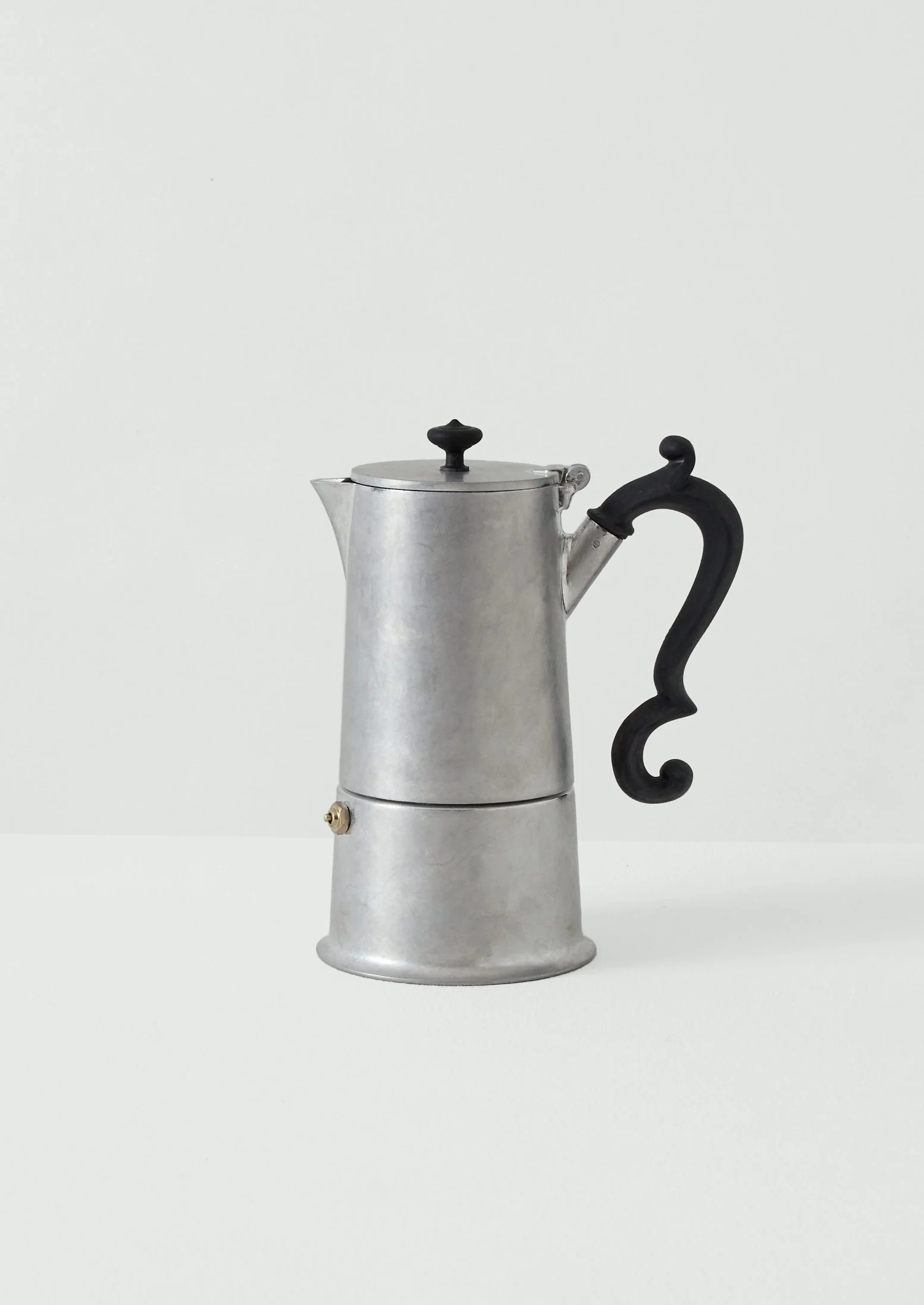 Stonewashed Moka Pot | Silver