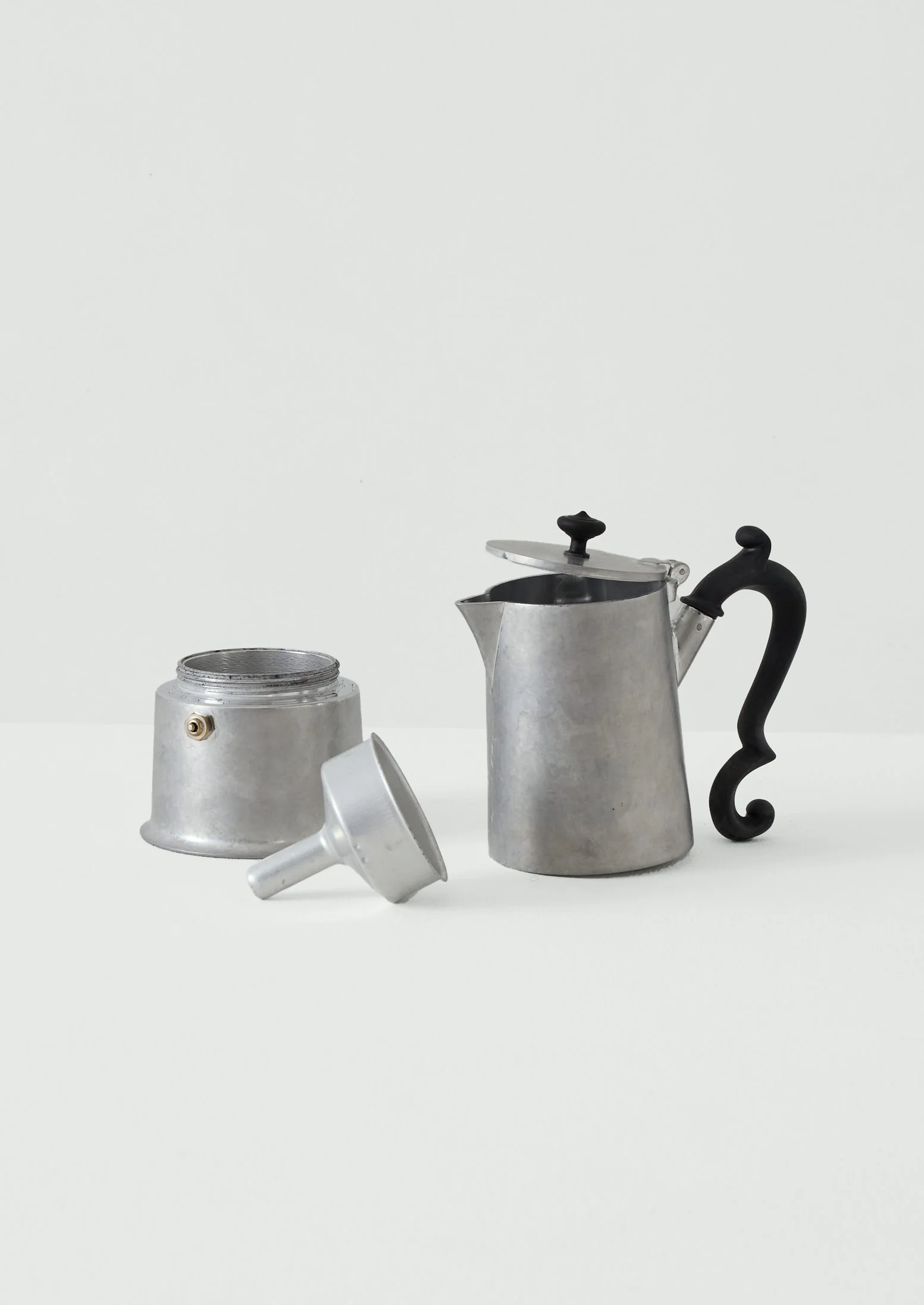 Stonewashed Moka Pot | Silver - Image 3