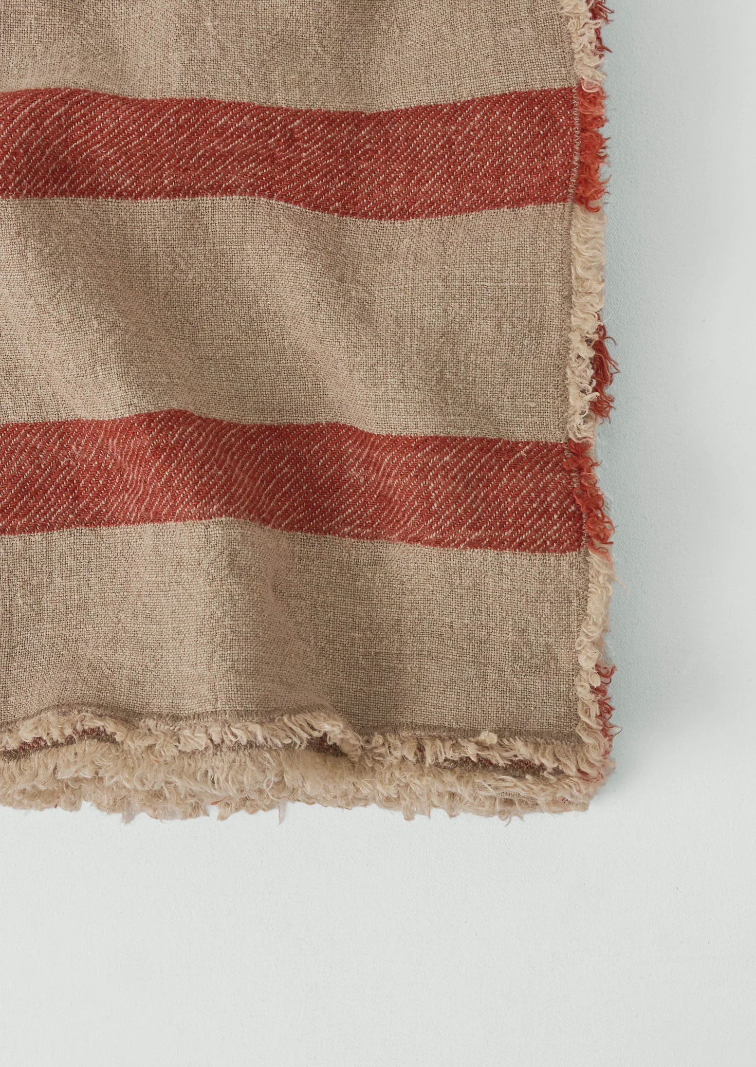 Stripe Linen Throw | Aurora/Natural - Image 2