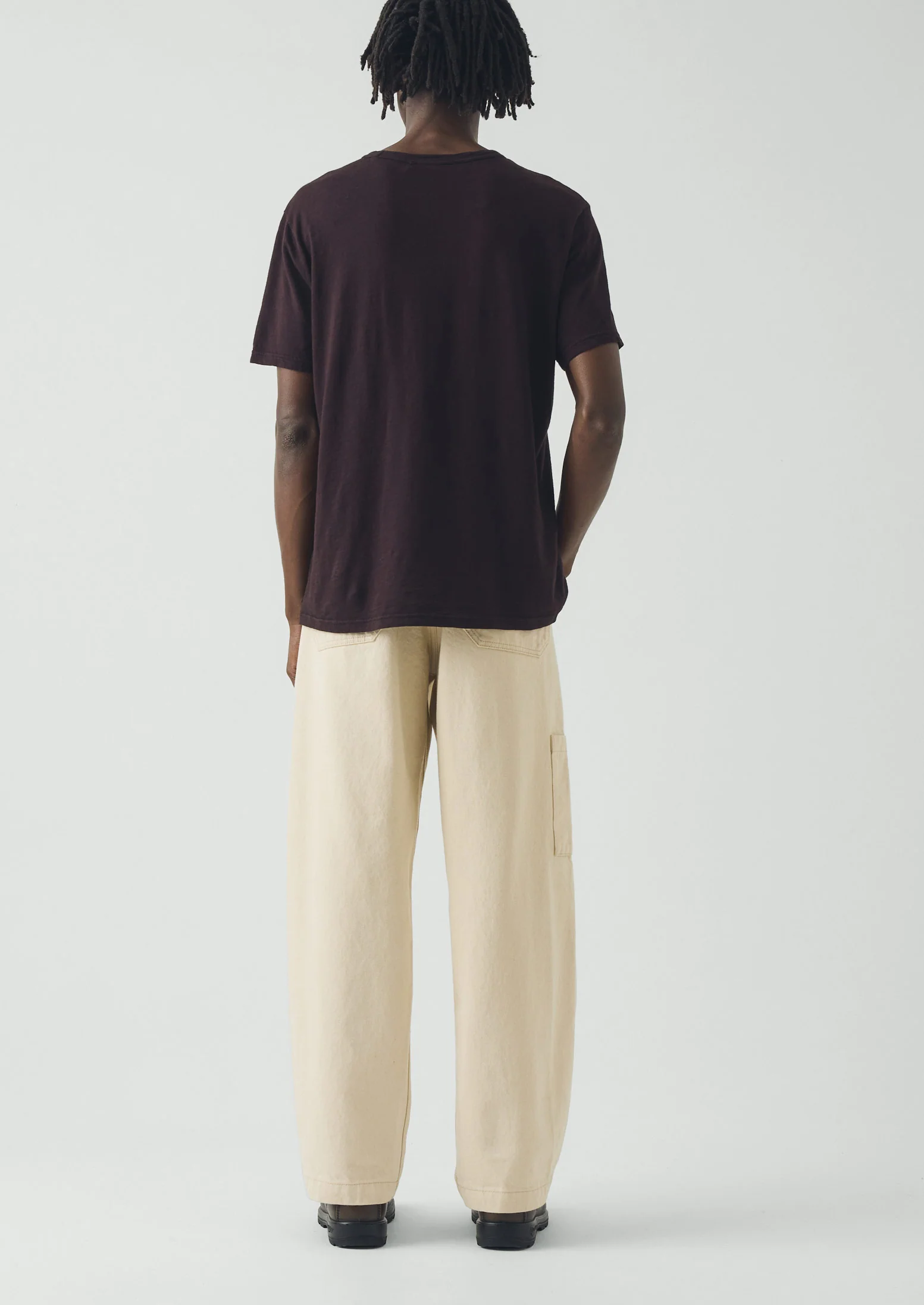 Theo Organic Cotton Short Sleeve Tee | Beetroot - Image 5