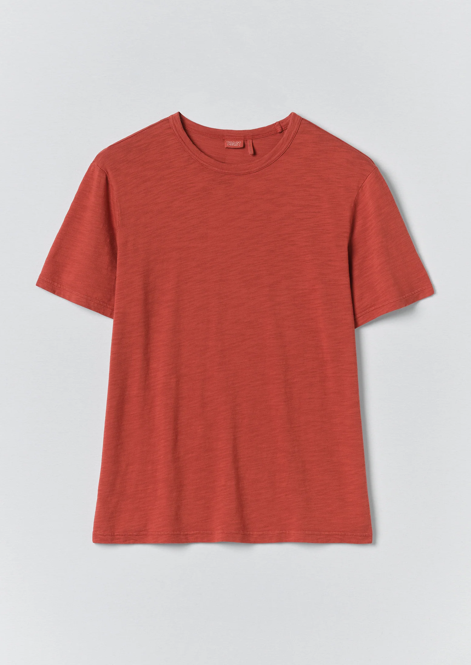 Theo Organic Cotton Short Sleeve Tee | Terracotta - Image 5